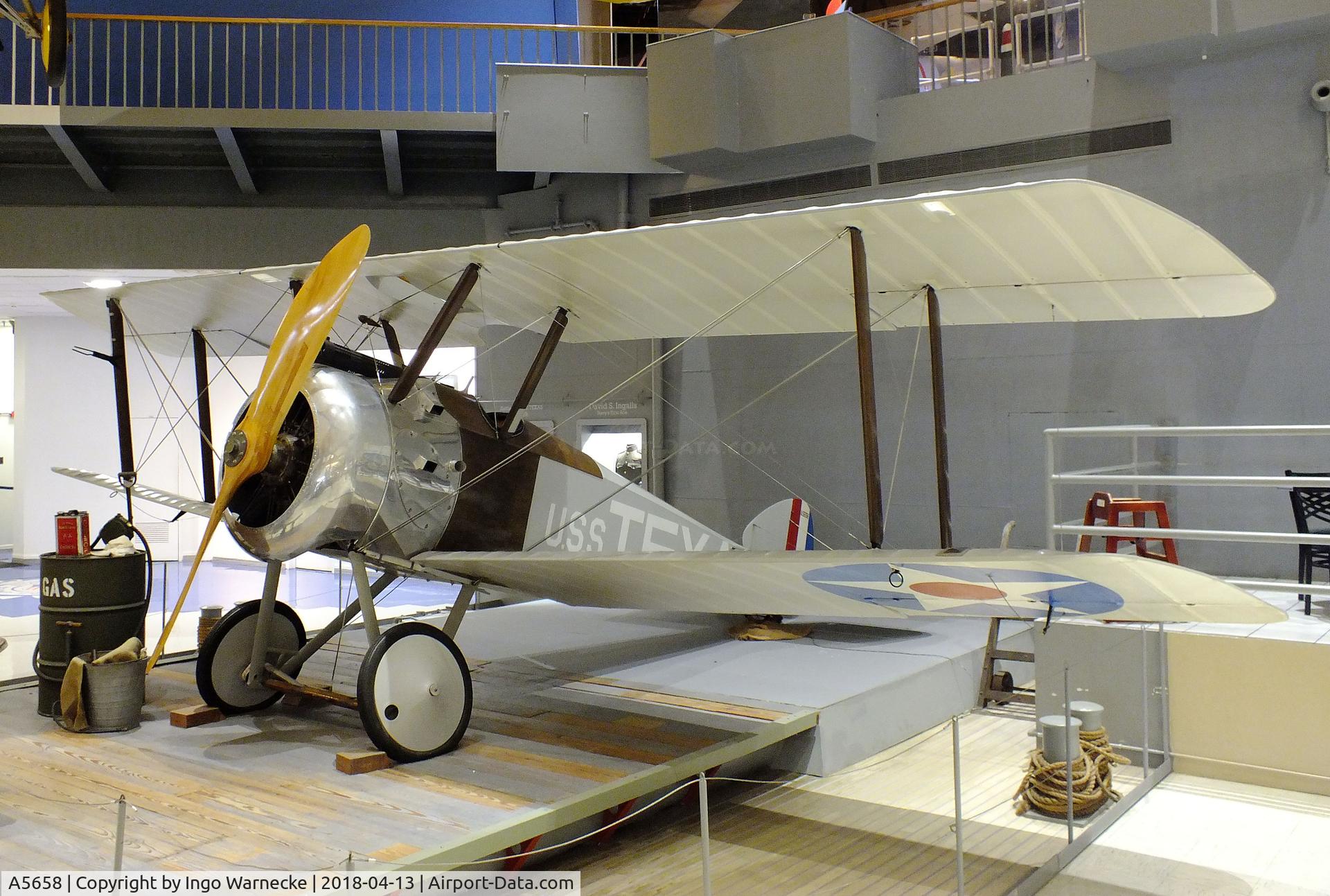 A5658, 1917 Sopwith F.1 Camel C/N C8228, Sopwith F.1 Camel at the NMNA, Pensacola FL