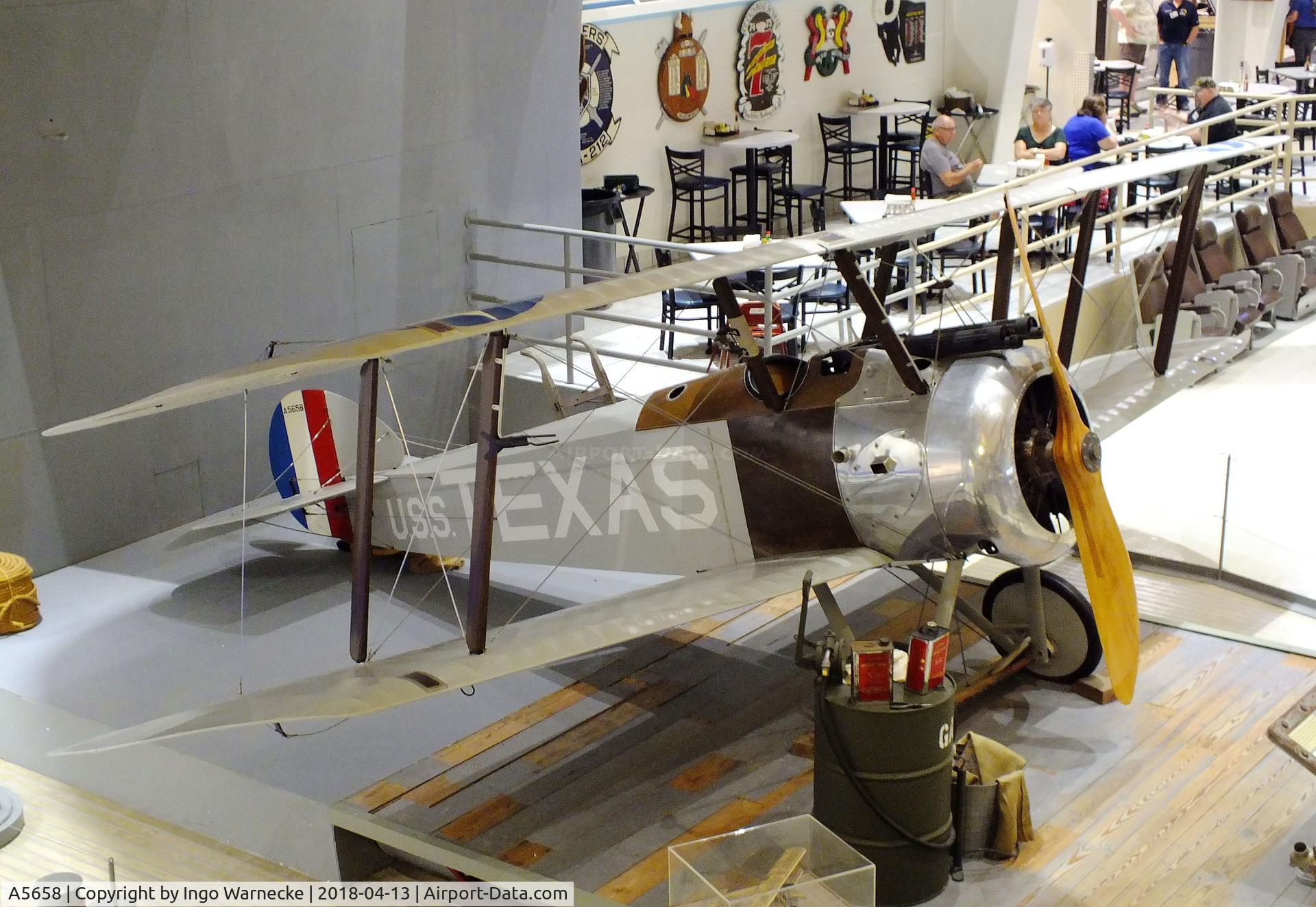 A5658, 1917 Sopwith F.1 Camel C/N C8228, Sopwith F.1 Camel at the NMNA, Pensacola FL