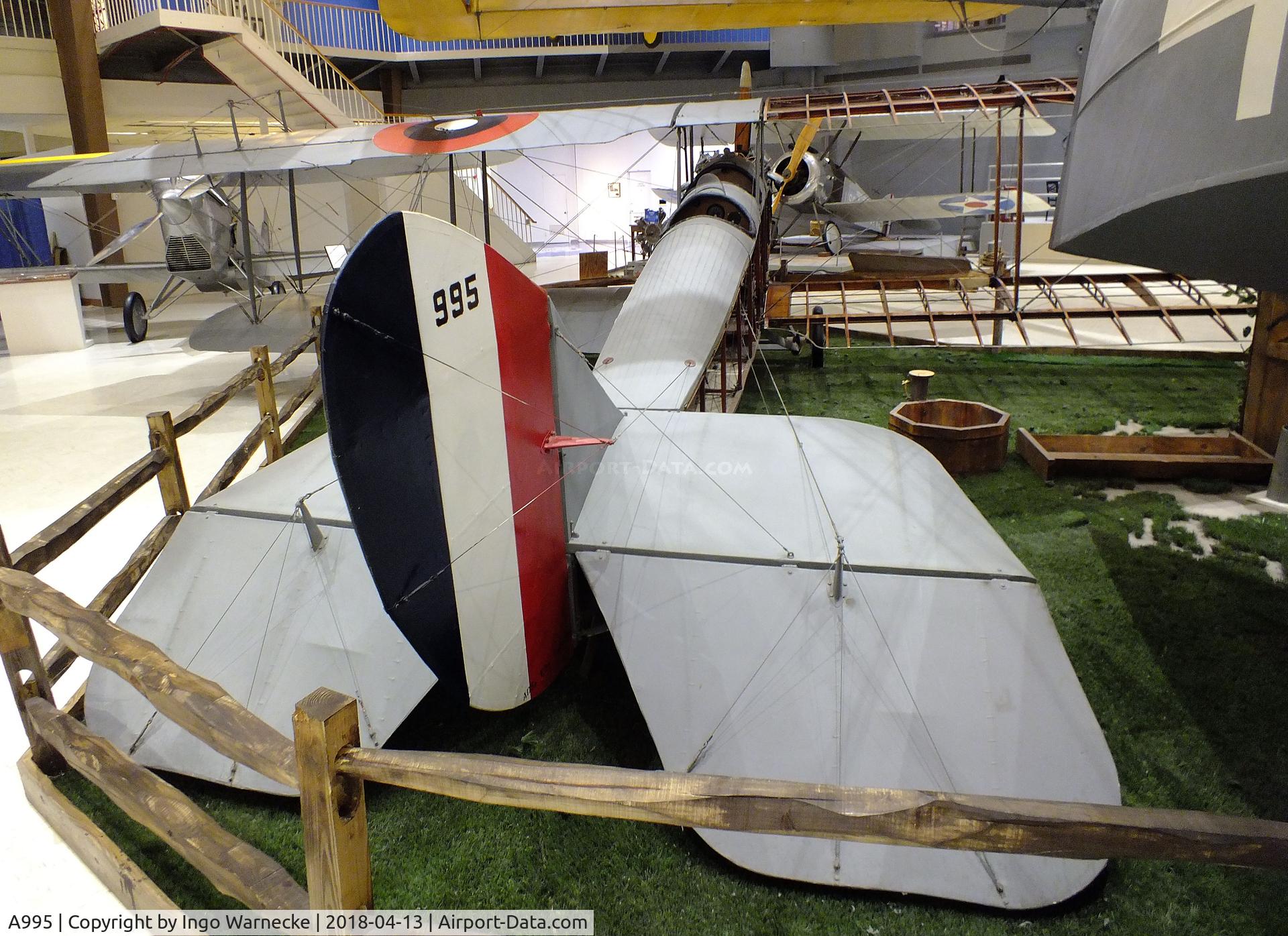 A995, 1918 Curtiss JN-4D Jenny C/N Not found A995, Curtiss JN-4D 'Jenny' at the NMNA, Pensacola FL