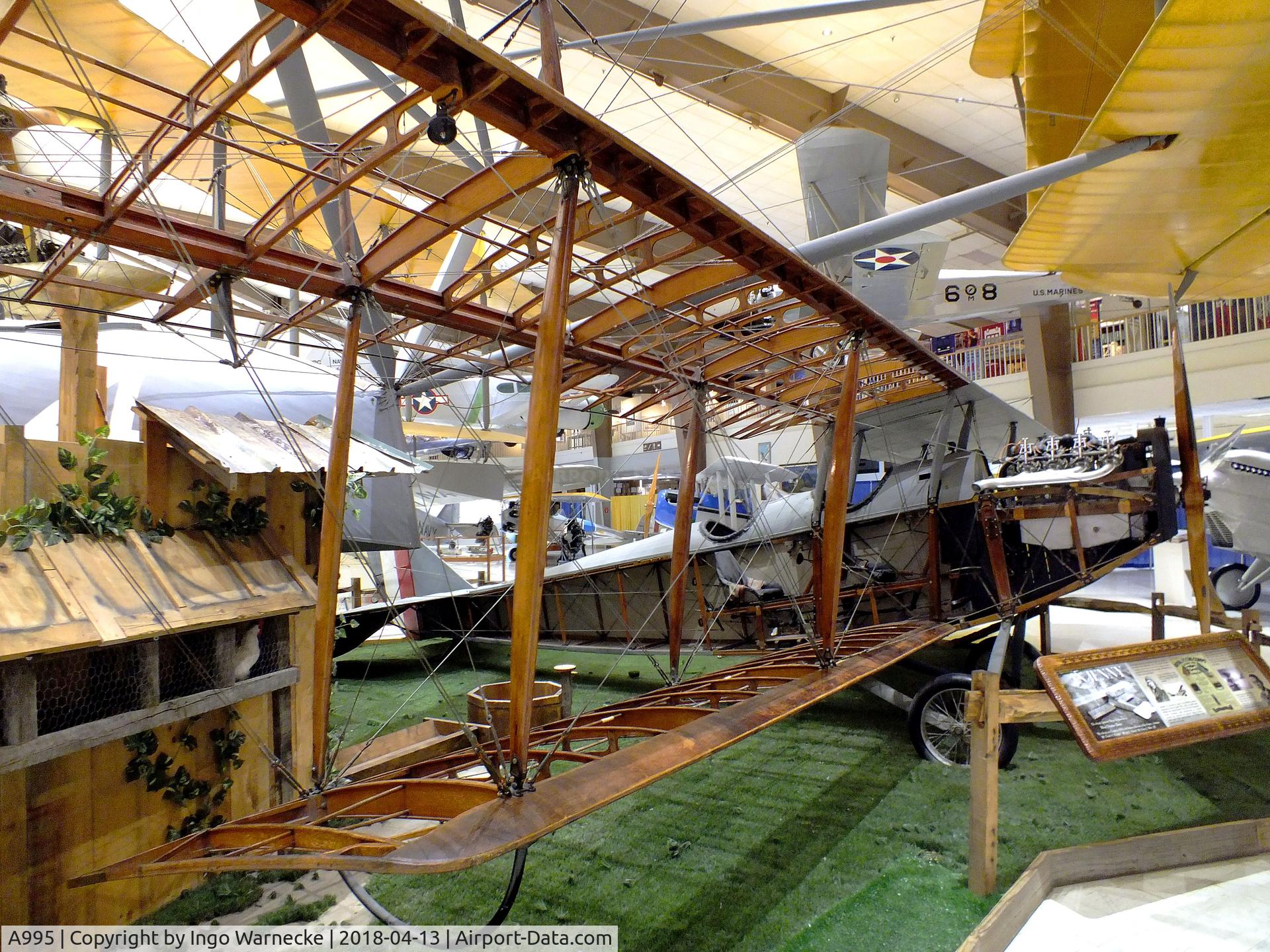 A995, 1918 Curtiss JN-4D Jenny C/N Not found A995, Curtiss JN-4D 'Jenny' at the NMNA, Pensacola FL