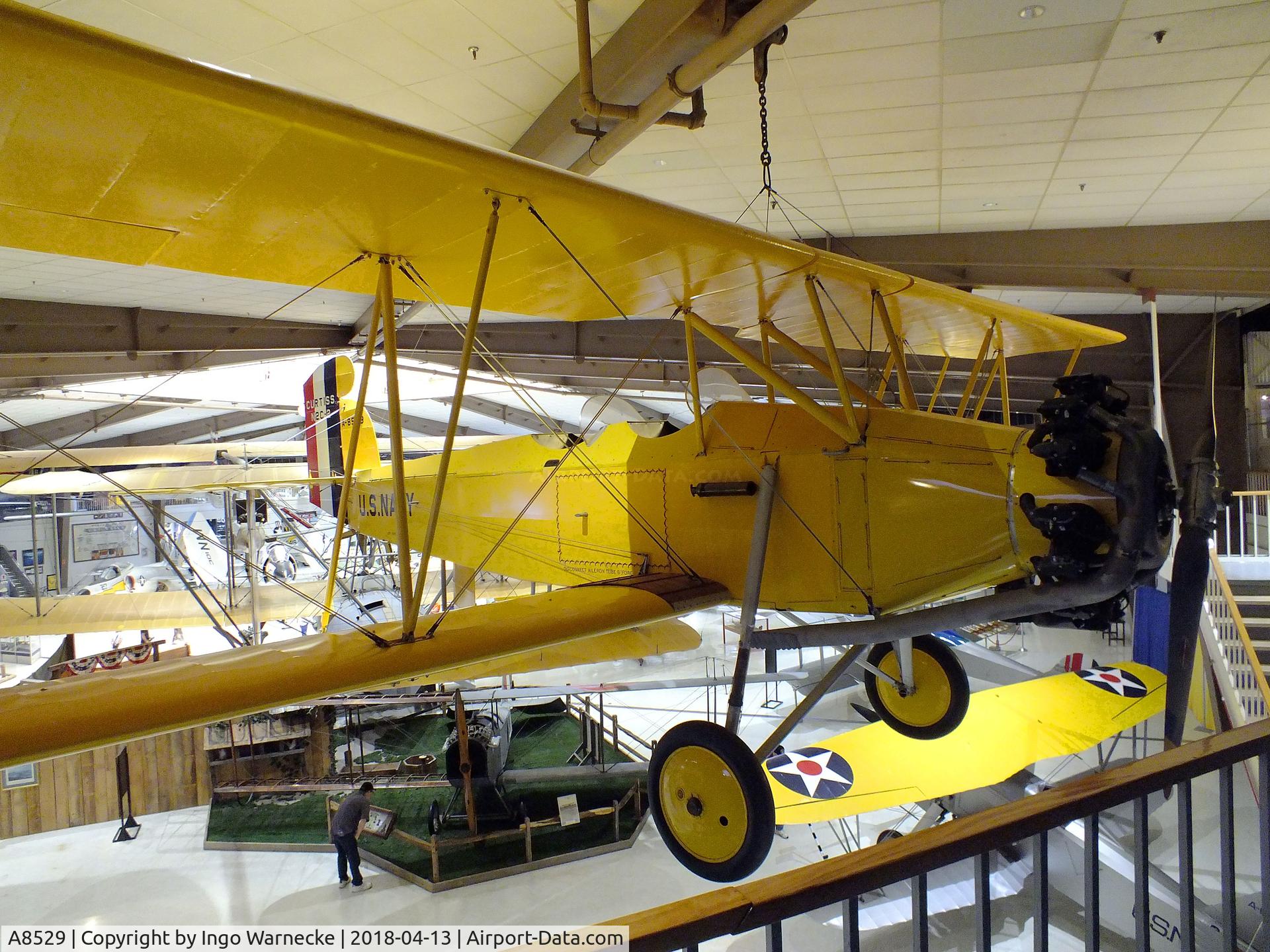 A8529, 1929 Curtiss N2C-2 Fledgling C/N 4, Curtiss N2C-2 Fledgling at the NMNA, Pensacola FL