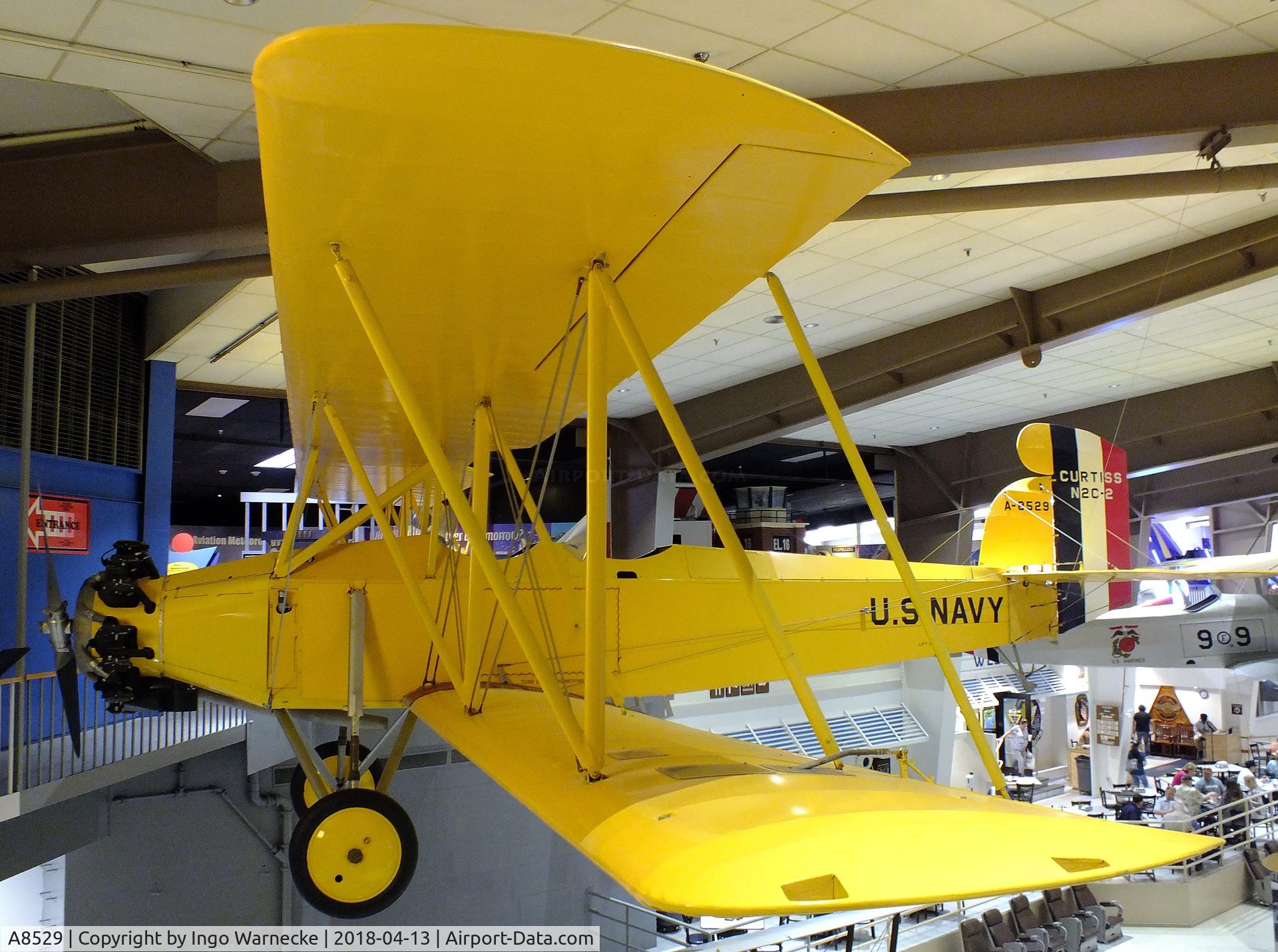 A8529, 1929 Curtiss N2C-2 Fledgling C/N 4, Curtiss N2C-2 Fledgling at the NMNA, Pensacola FL