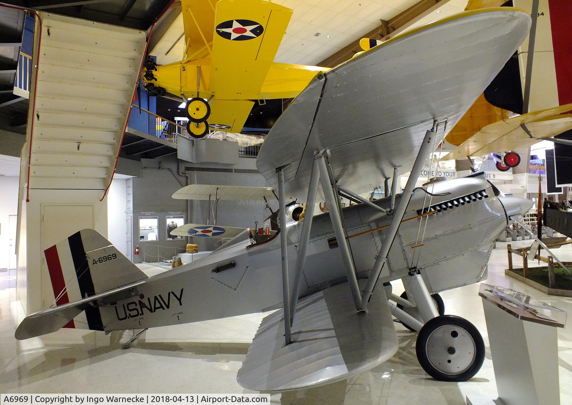 A6969, 1925 Curtiss F6C-1 Hawk C/N 60, Curtiss F6C-1 Hawk at the NMNA, Pensacola FL