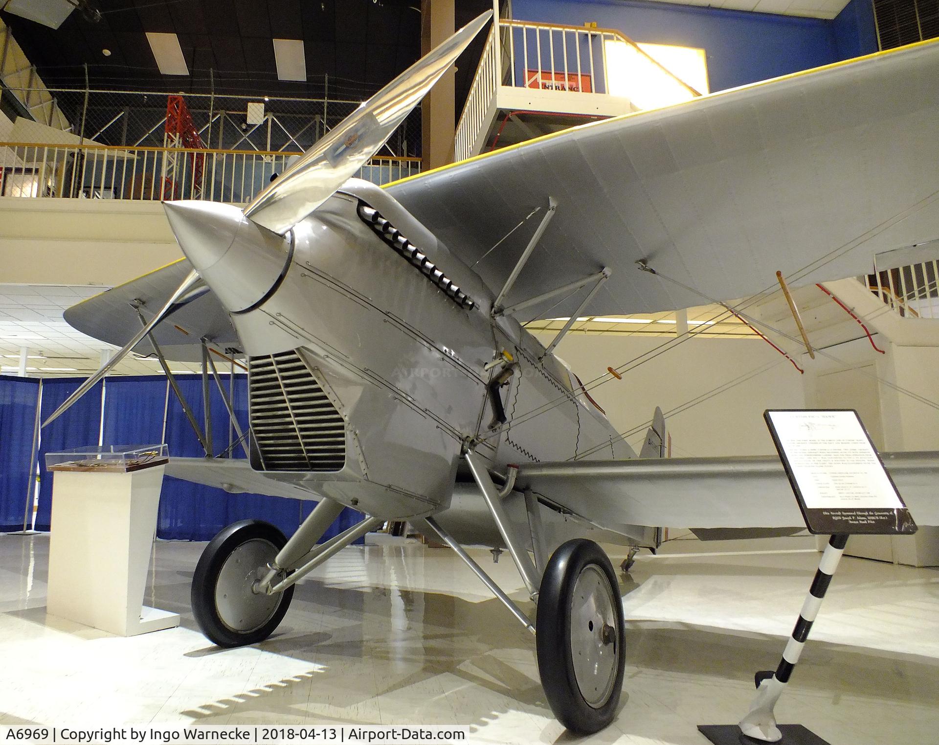 A6969, 1925 Curtiss F6C-1 Hawk C/N 60, Curtiss F6C-1 Hawk at the NMNA, Pensacola FL