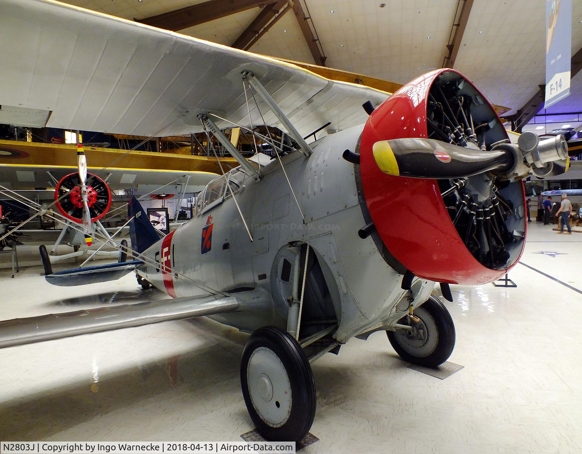 N2803J, Grumman G.23 C/N 101, Grumman G.23, presented as FF-1 A9351 at the NMNA, Pensacola FL
