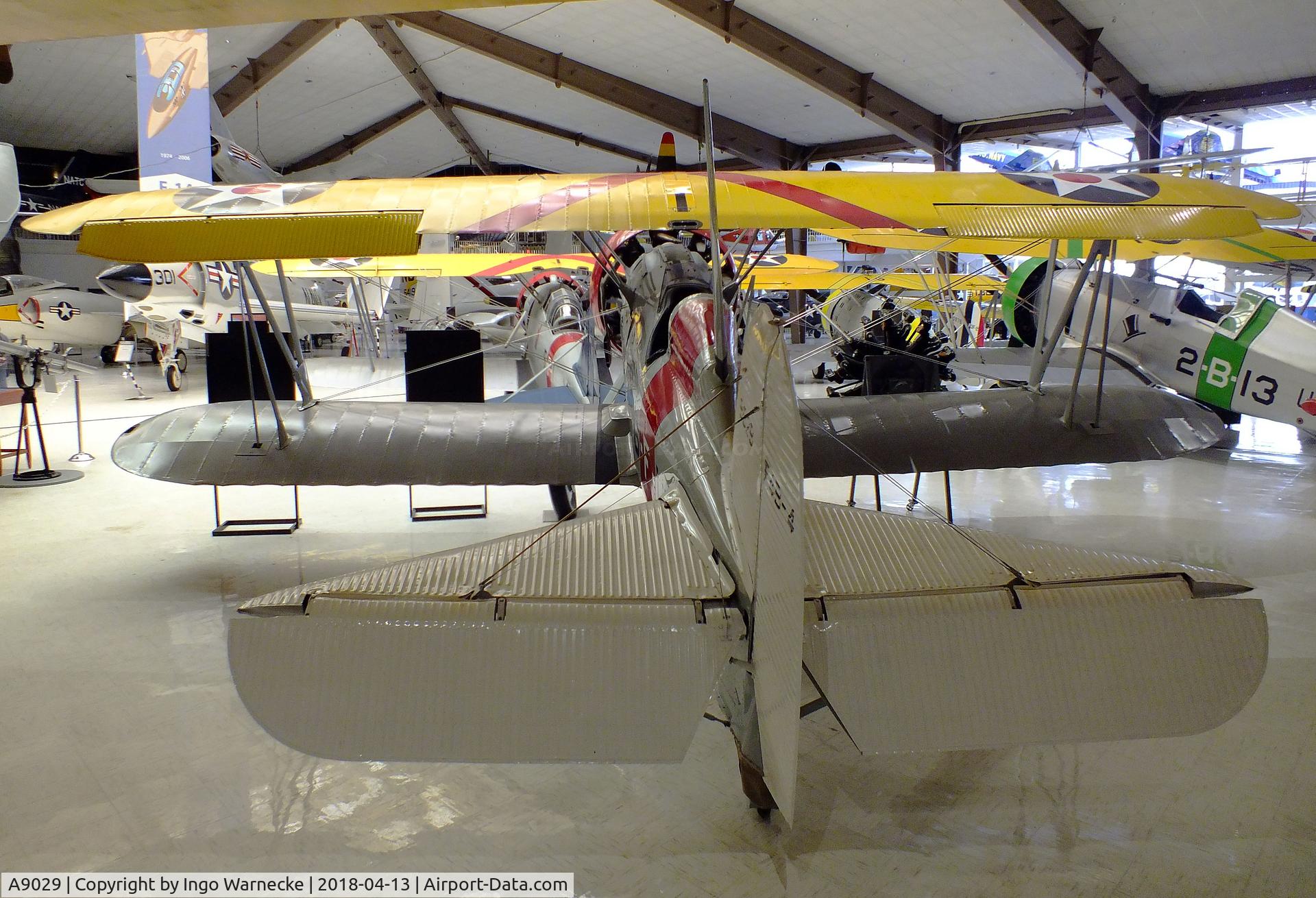 A9029, 1932 Boeing F4B-4 C/N 0000, Boeing F4B-4 at the NMNA, Pensacola FL