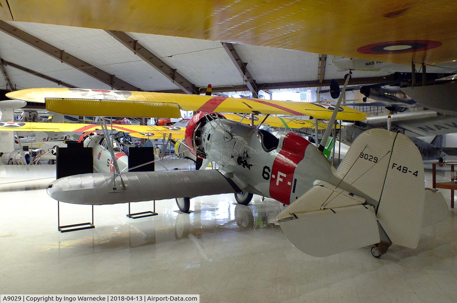 A9029, 1932 Boeing F4B-4 C/N 0000, Boeing F4B-4 at the NMNA, Pensacola FL