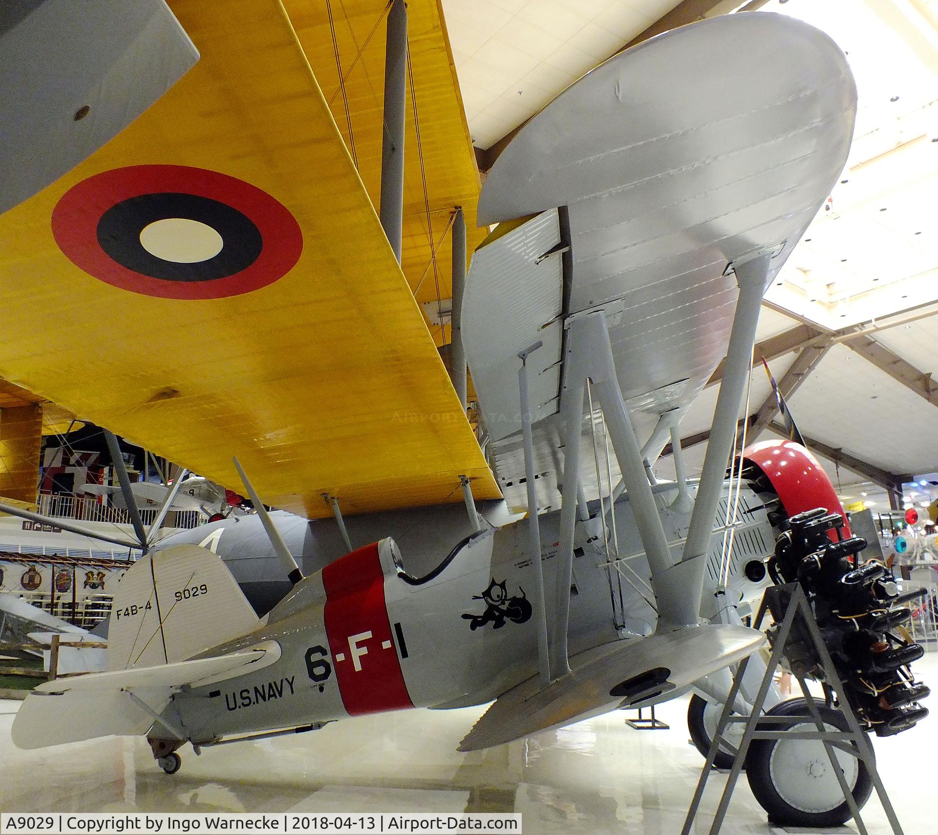 A9029, 1932 Boeing F4B-4 C/N 0000, Boeing F4B-4 at the NMNA, Pensacola FL