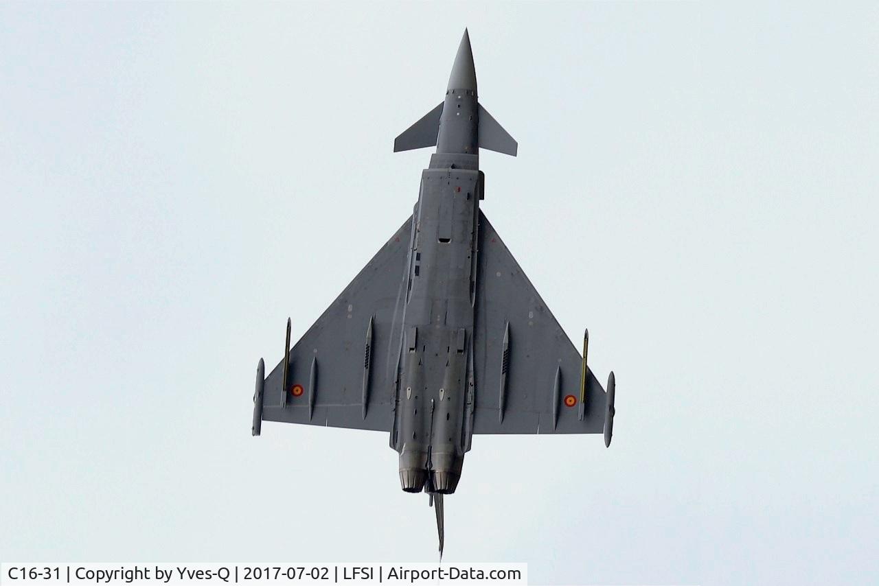 C16-31, Eurofighter EF-2000 Typhoon S C/N SS012, Eurofighter EF-2000 Typhoon S, On display, St Dizier-Robinson Air Base 113 (LFSI) Open day 2017