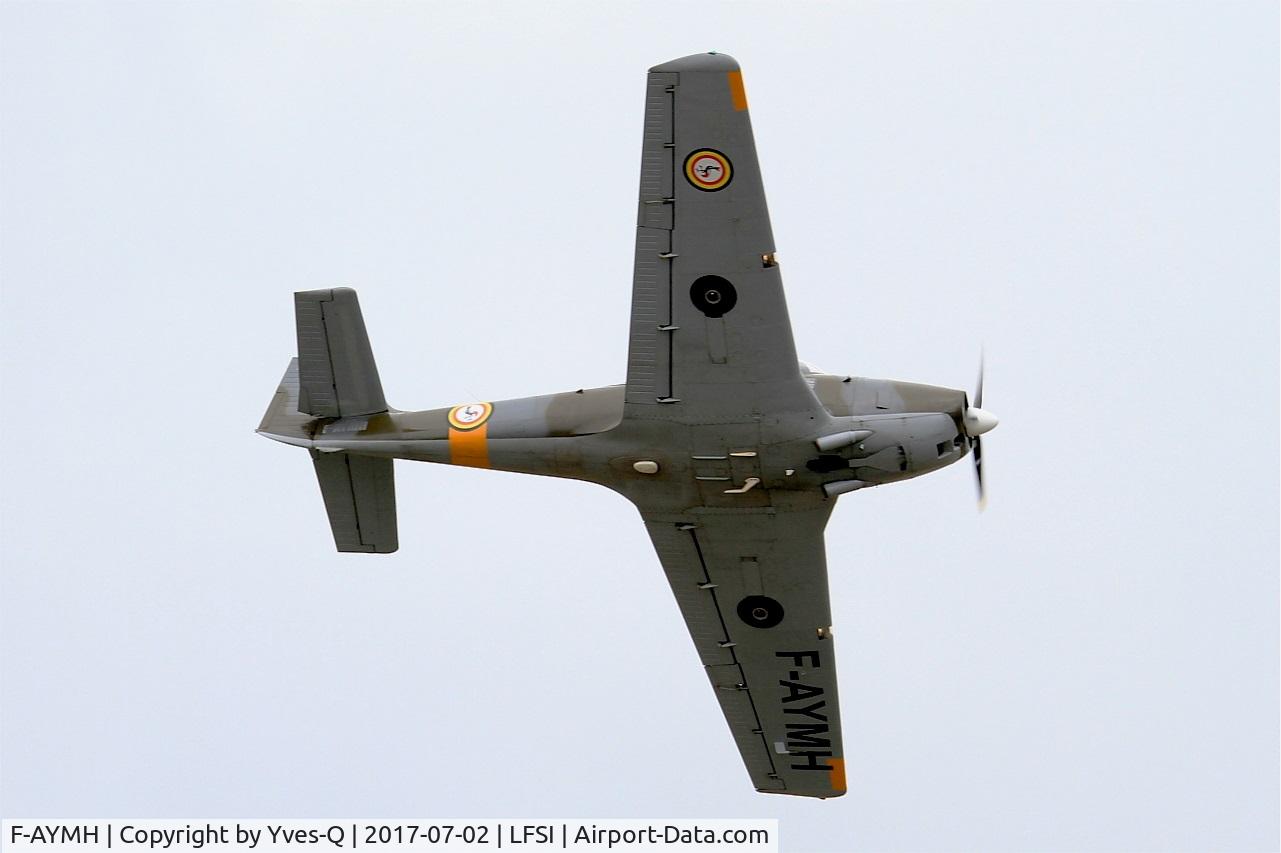F-AYMH, 1958 Piaggio FWP-149D C/N 026, Piaggio FWP-149D, On display, St Dizier-Robinson Air Base 113 (LFSI) Open day 2017