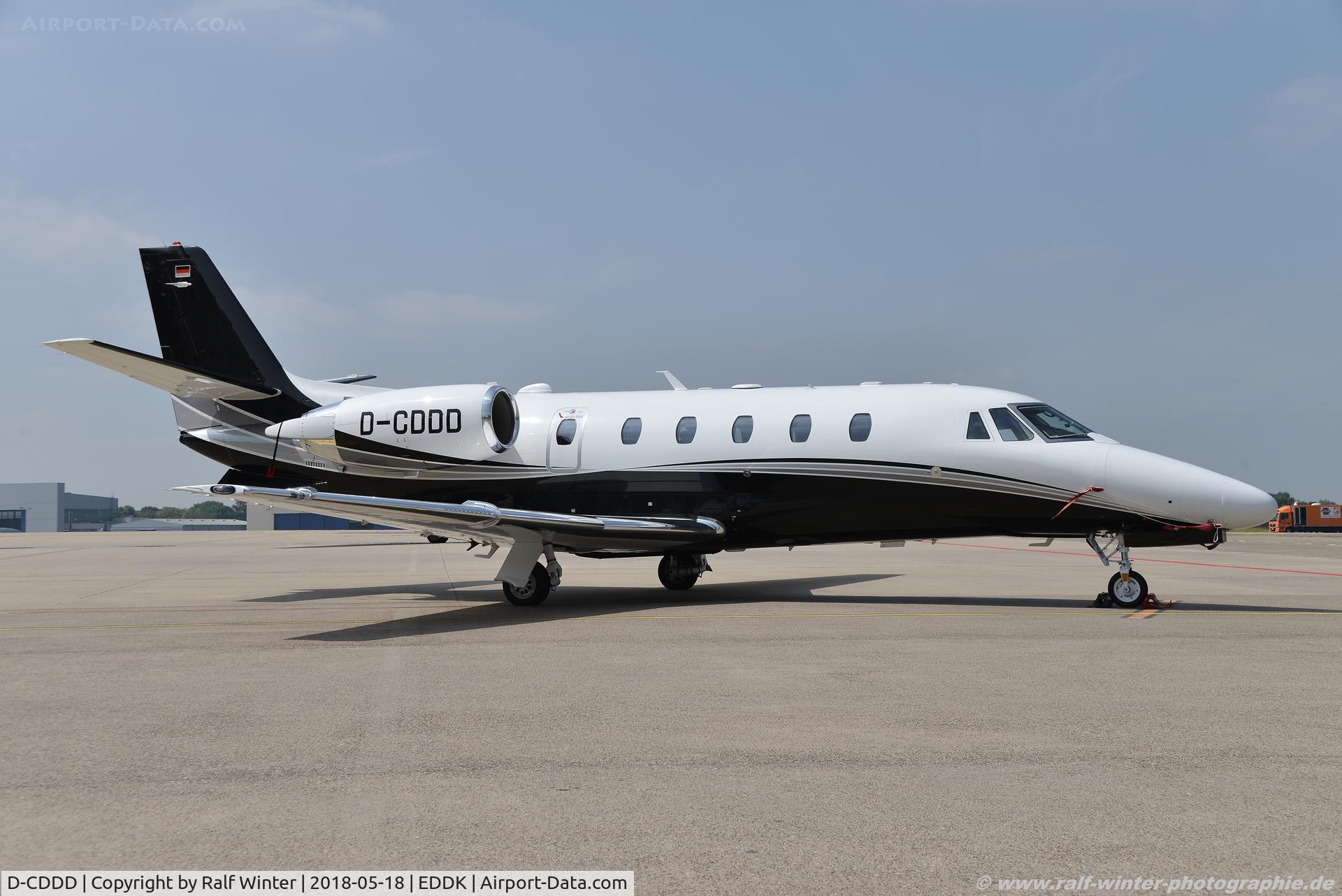 D-CDDD, 2006 Cessna 560 Citation Excel C/N 560-5623, Cessna 560XL Citation XLS+ - DCS DC-Aviation - 560-5623 - D-CDDD - 18.05.2018 - CGN