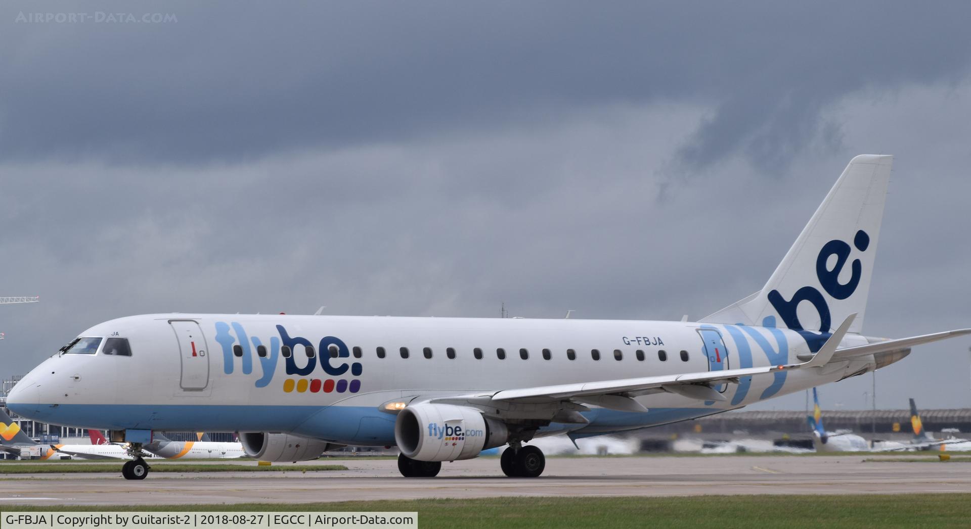 G-FBJA, 2011 Embraer 175STD (ERJ-170-200) C/N 17000326, At Manchester