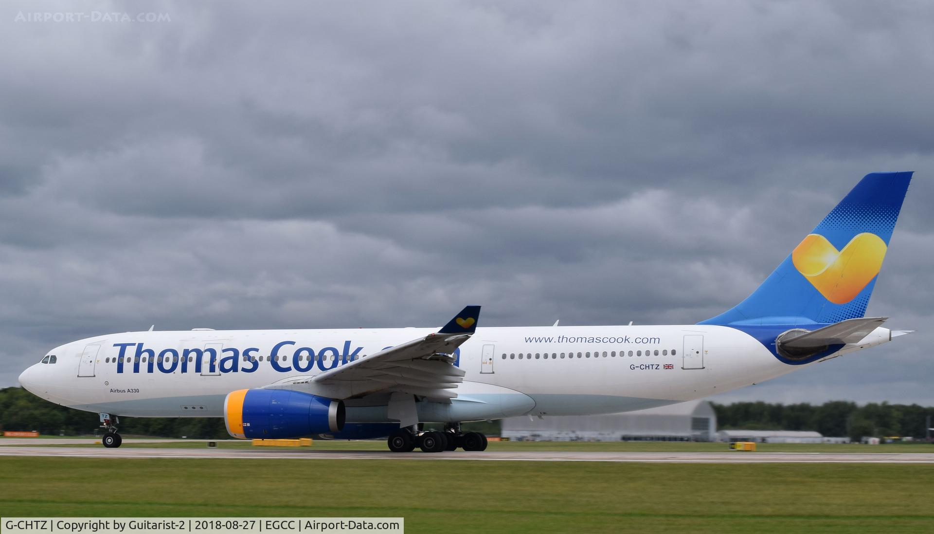 G-CHTZ, 2001 Airbus A330-243 C/N 398, At Manchester