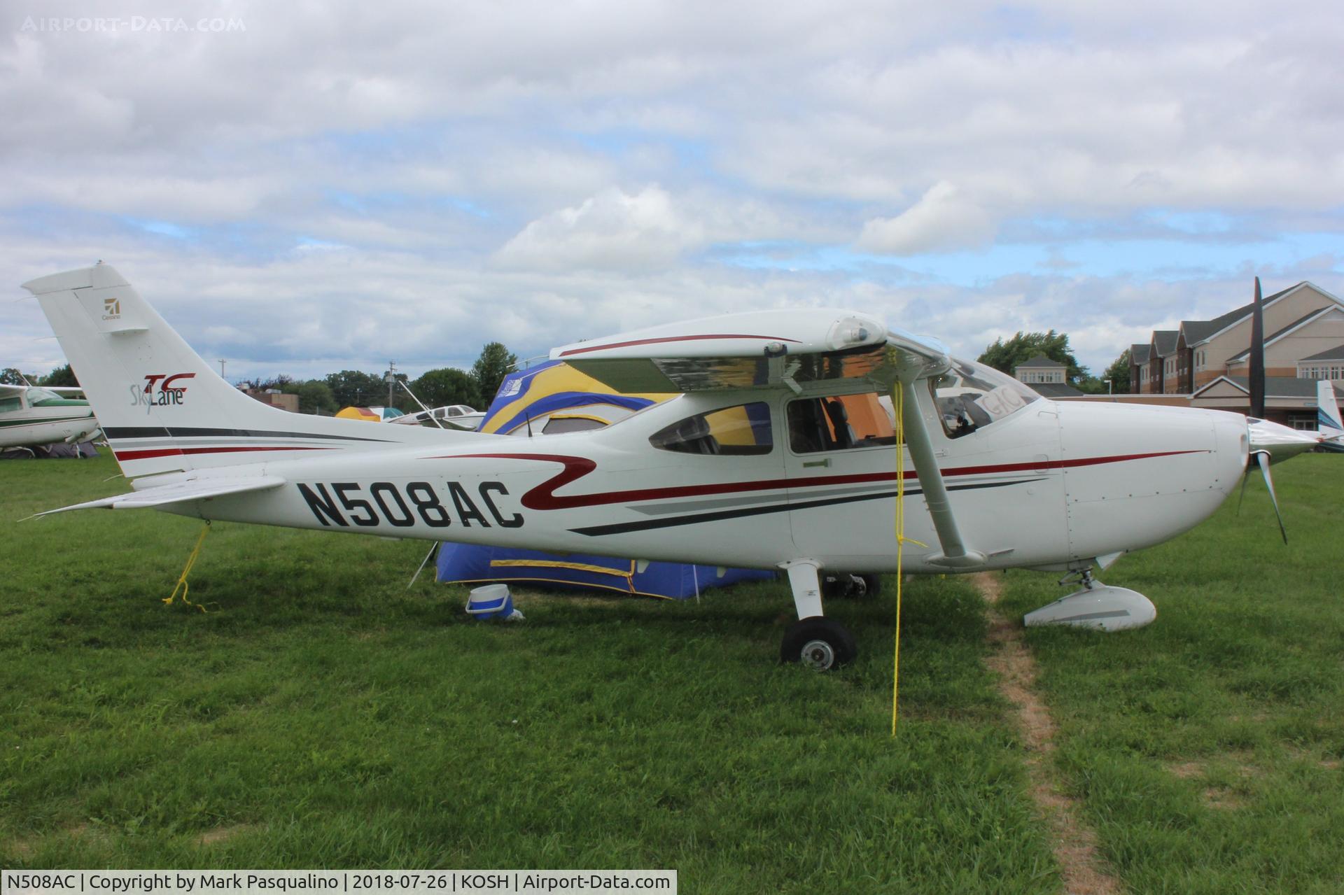 N508AC, 2001 Cessna T182T Turbo Skylane C/N T18208012, Cessna T182T