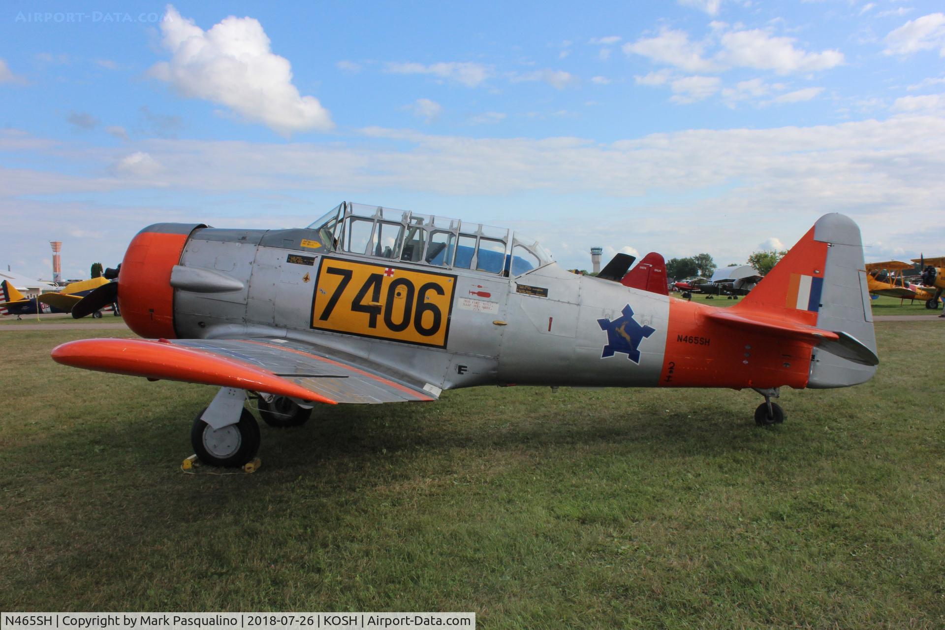 N465SH, 1943 North American AT-6C C/N 88-12771, North American AT-6C