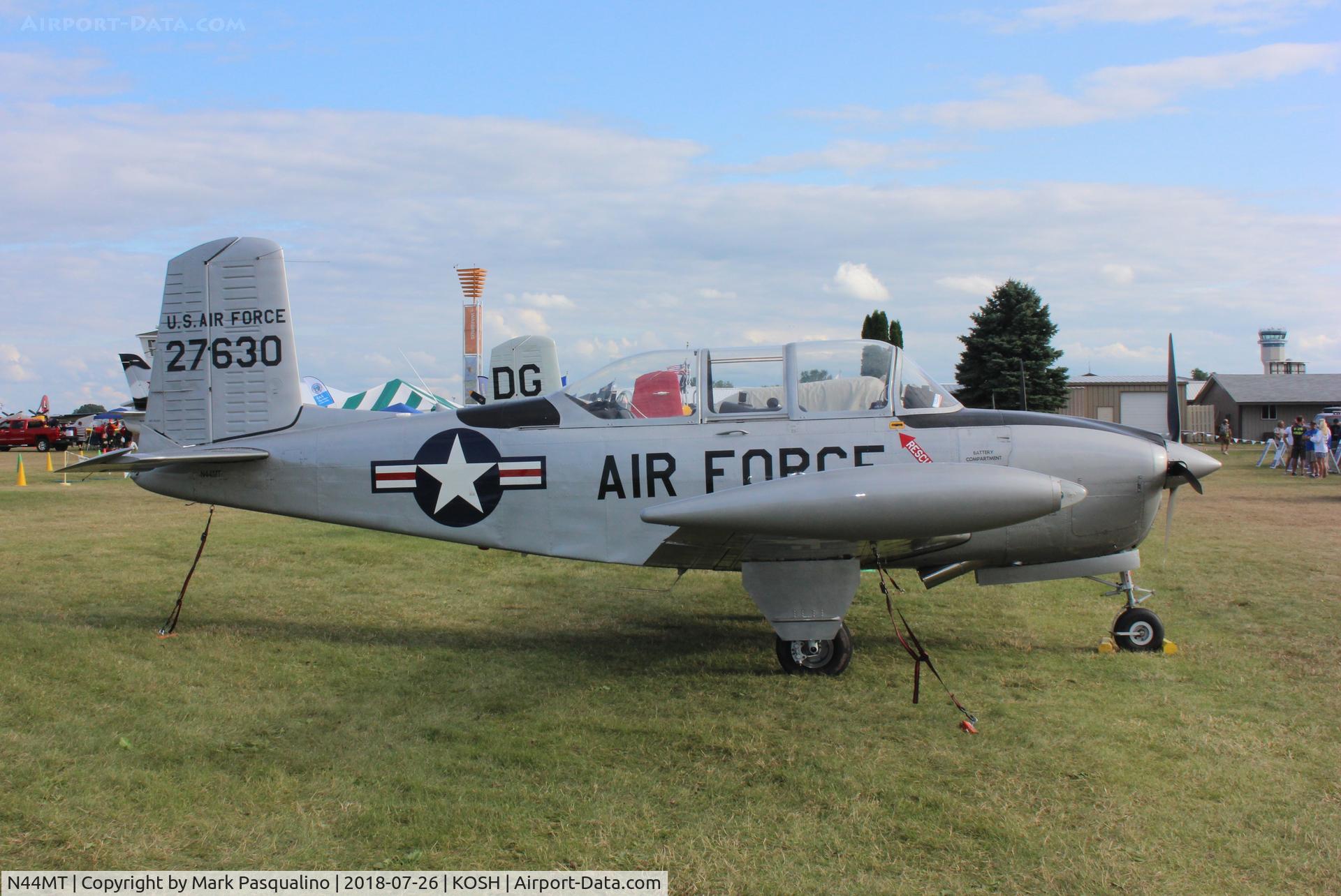 N44MT, 1952 Beech T-34A (A45) Mentor Mentor C/N G-11, Beech T34A