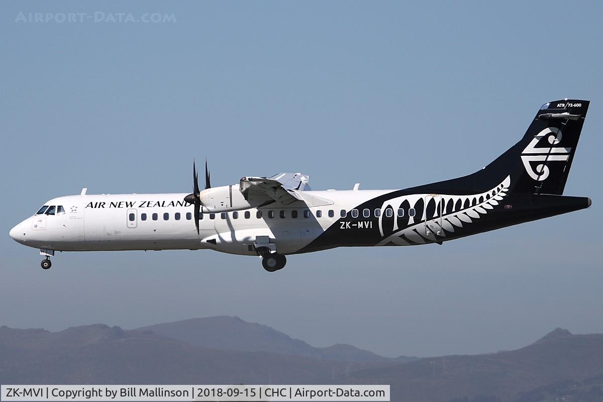 ZK-MVI, 2015 ATR 72-600 C/N 1306, NZ5351 from WLG