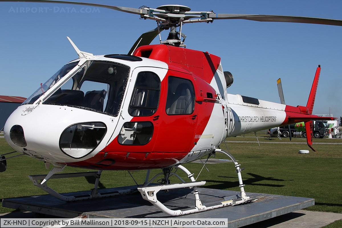 ZK-HND, 1982 Aerospatiale AS-350B Ecureuil C/N 1661, Back from Antarctic duty