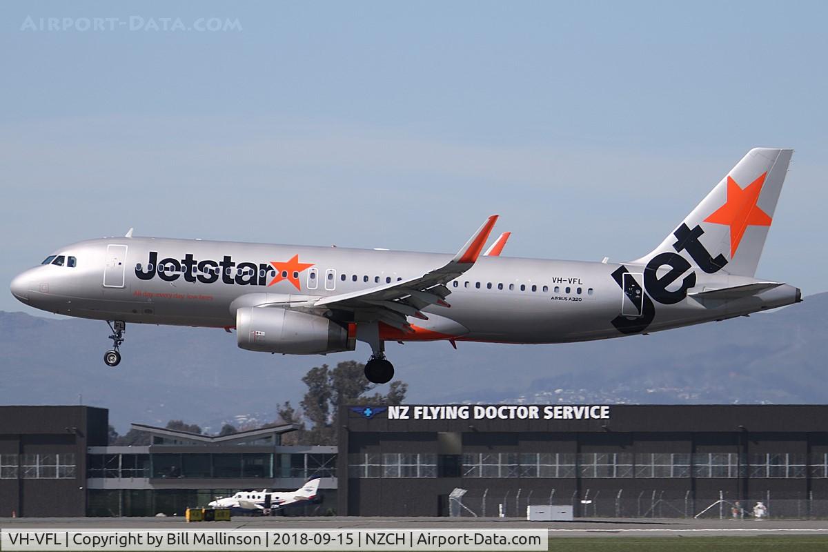 VH-VFL, 2012 Airbus A320-232 C/N 5489, JQ227 from AKL