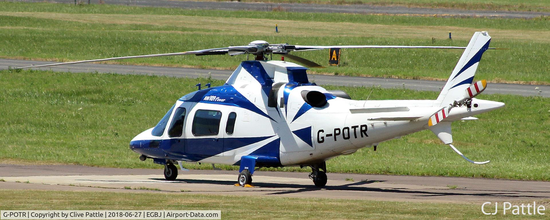 G-POTR, 1999 Agusta A-109E Power C/N 11043, At Staverton