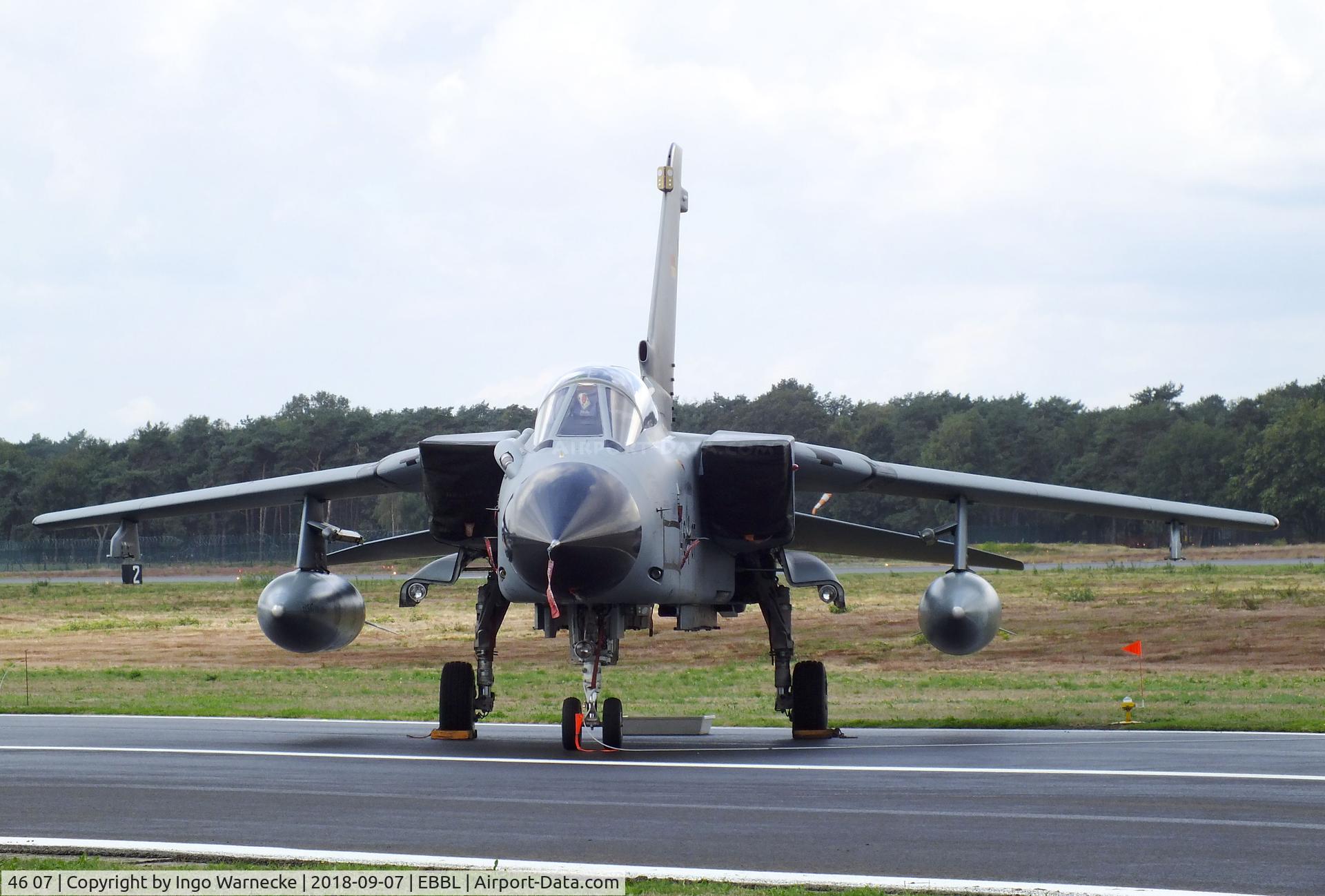 46 07, Panavia Tornado IDS(T) C/N 759/GT065/4307, Panavia Tornado IDS of the Luftwaffe (German Air Force) at the 2018 BAFD spotters day, Kleine Brogel airbase