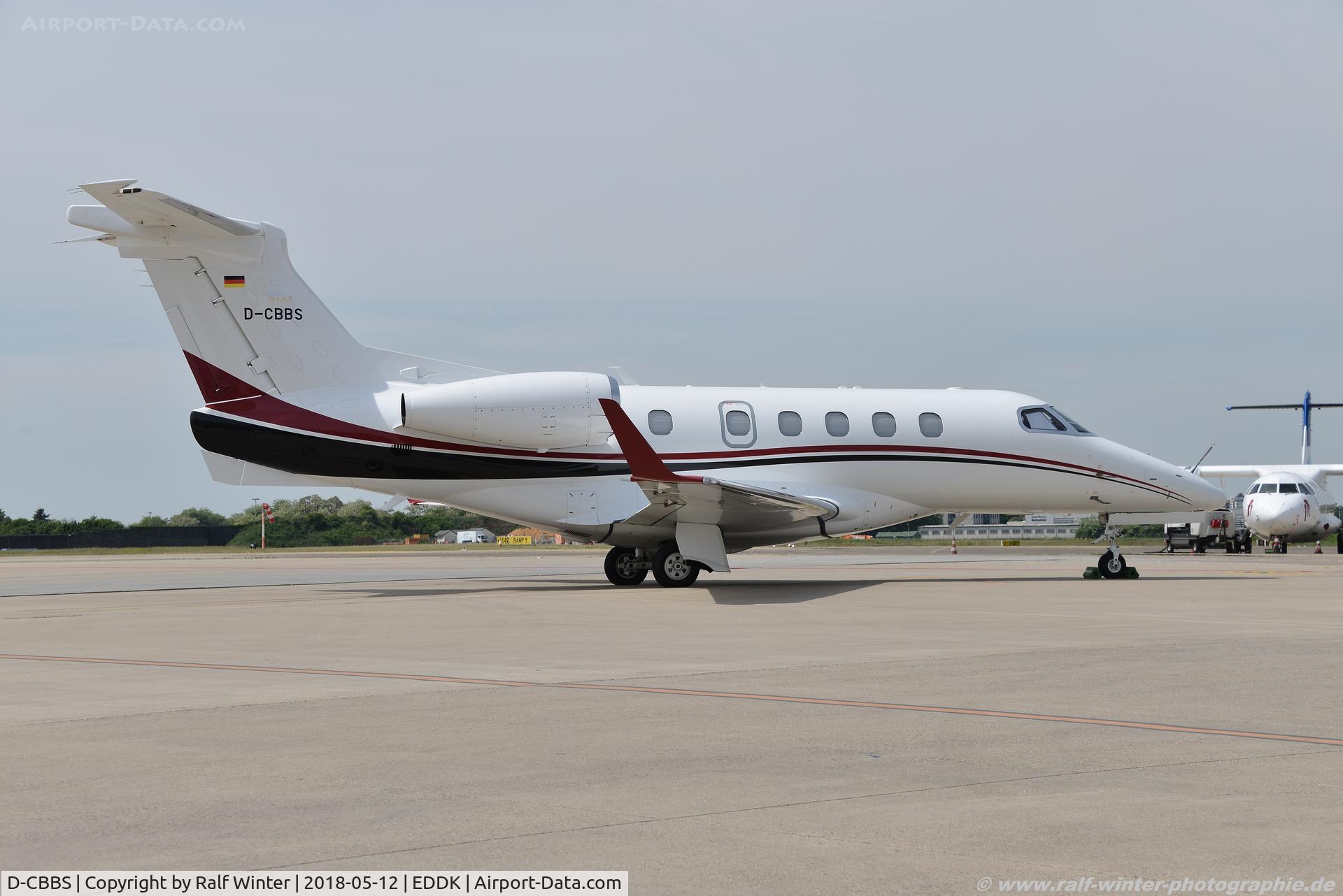 D-CBBS, 2016 Embraer EMB-505 Phenom 300 C/N 50500343, Embraer Phenom 300 EMB-505 - German Private Jet Group - 50500343 - D-CBBS - 12.05.2018 - CGN
