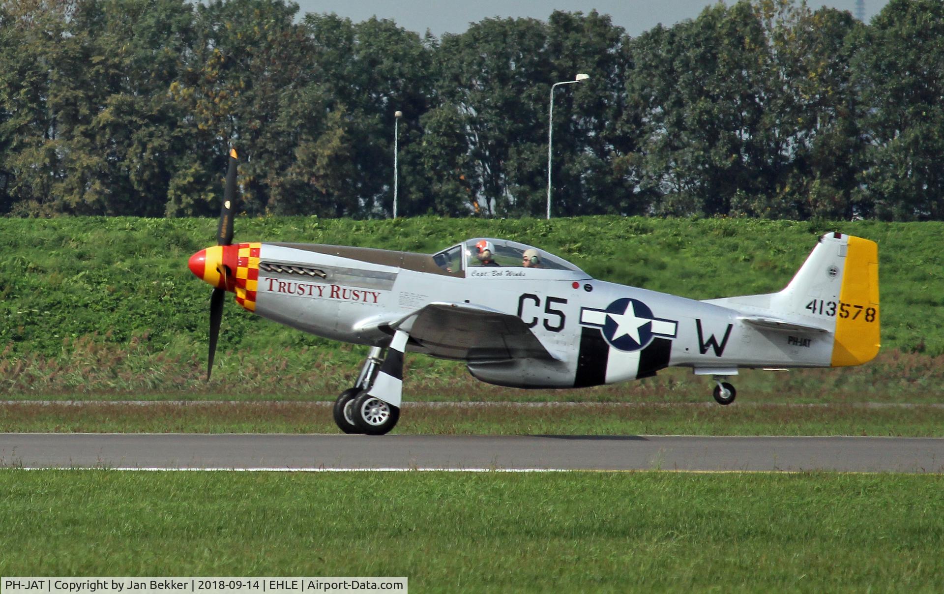 PH-JAT, 1944 North American P-51D Mustang C/N 122-41463, Lelystad Airport