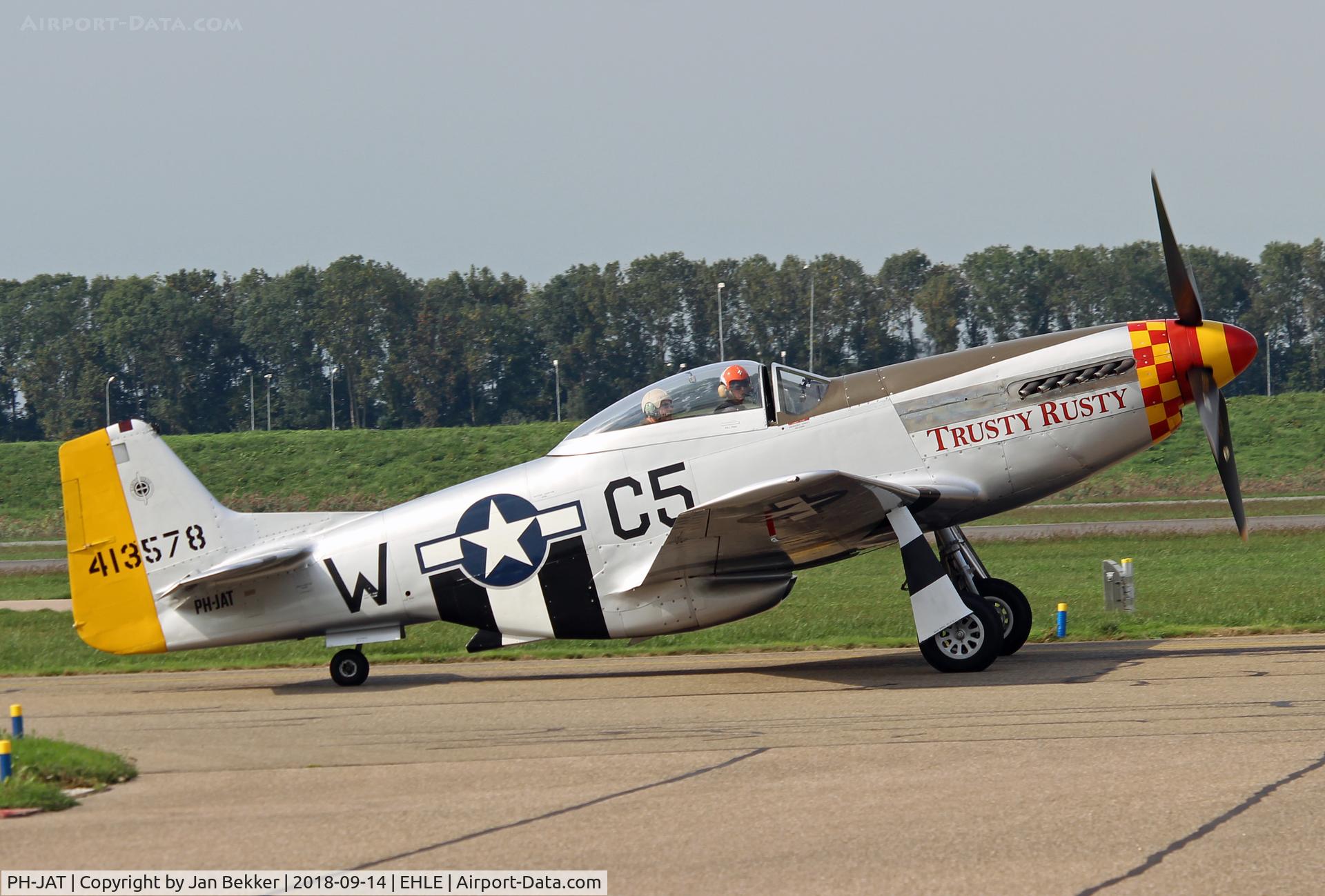 PH-JAT, 1944 North American P-51D Mustang C/N 122-41463, Lelystad Airport