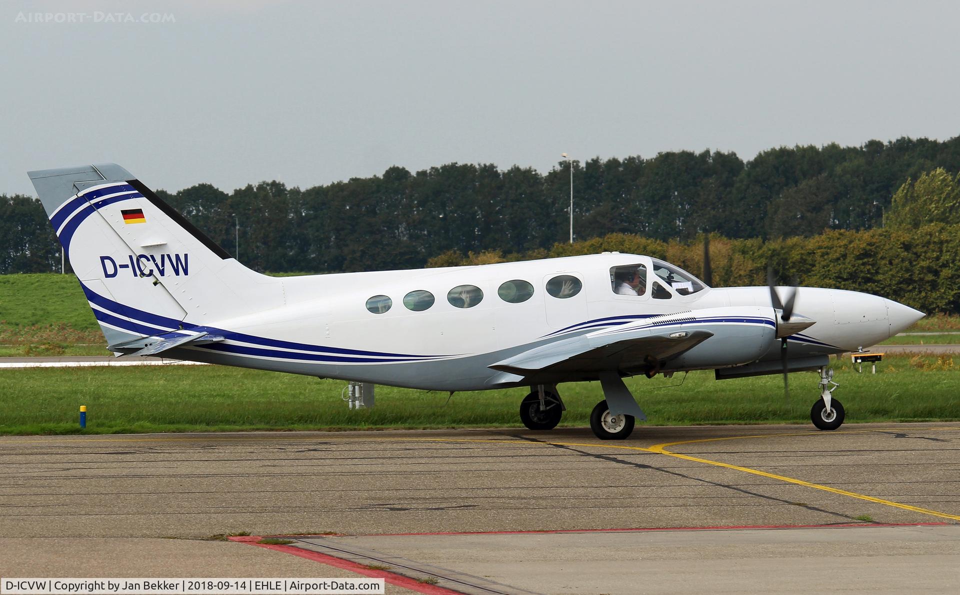D-ICVW, Cessna 421C Golden Eagle C/N 421C-0260, Lelystad Airport