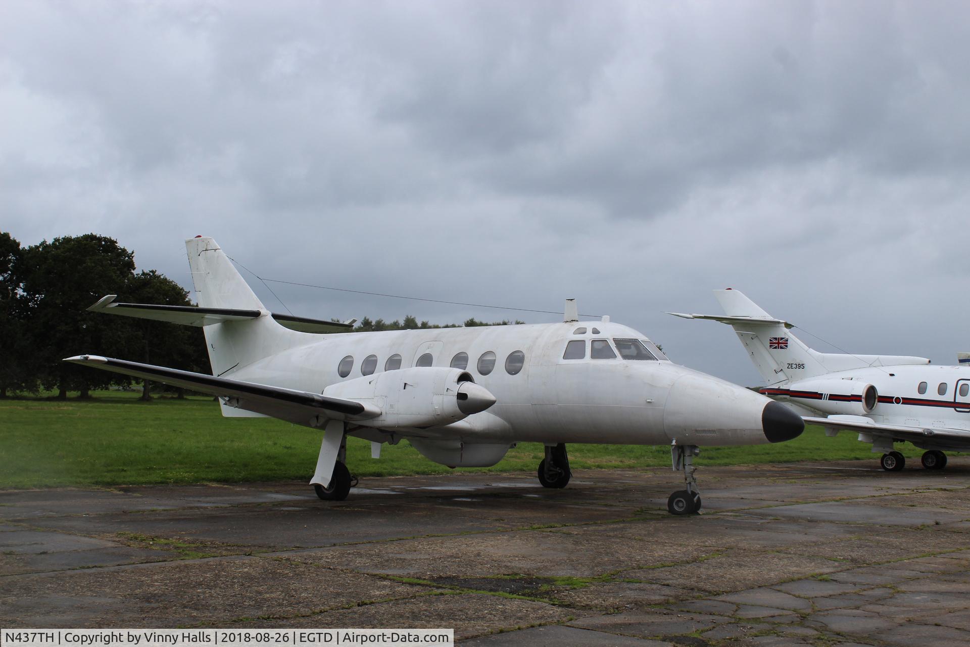 N437TH, 1985 British Aerospace BAe-3100 Jetstream T3 C/N 667, At Dunsfold, has been used as film prop as Swiss Air Ambulance,