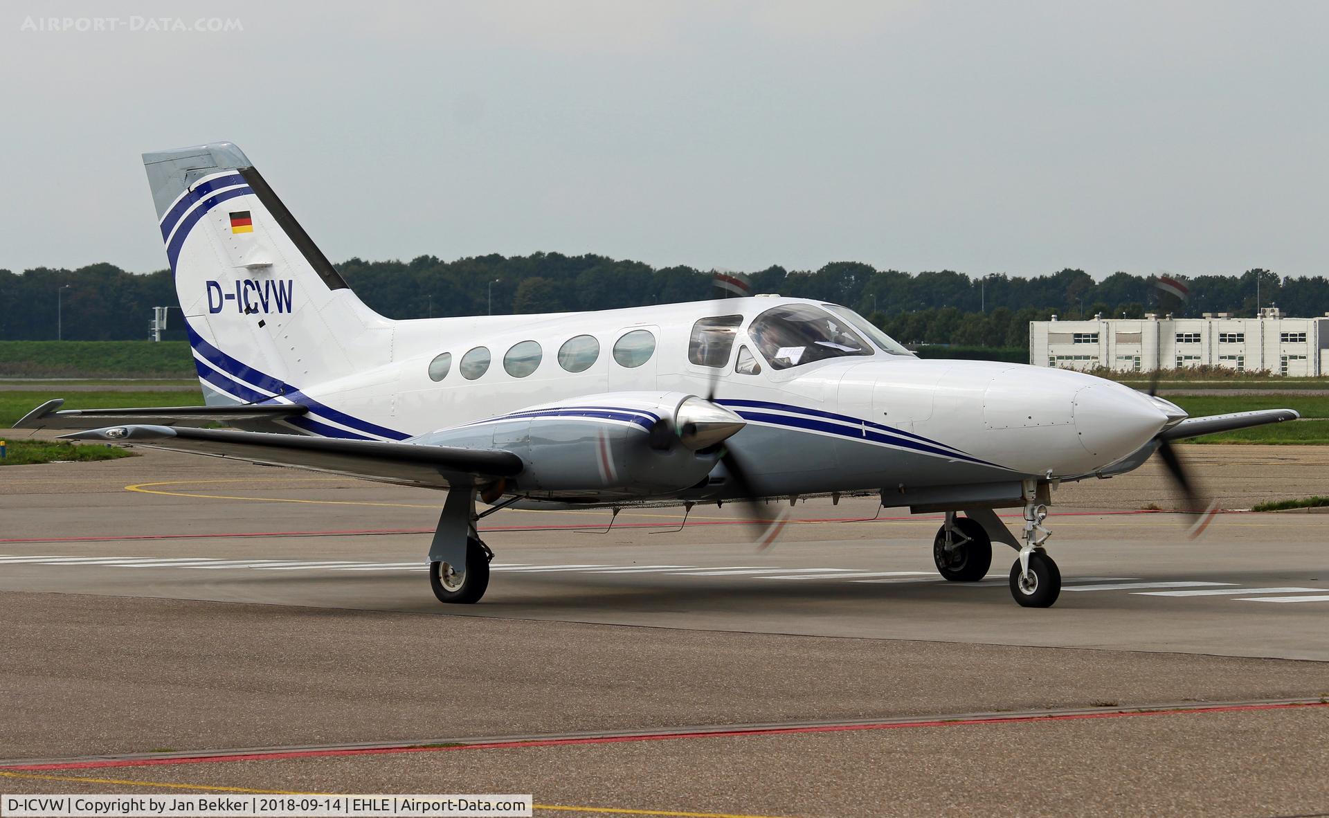 D-ICVW, Cessna 421C Golden Eagle C/N 421C-0260, Lelystad Airport