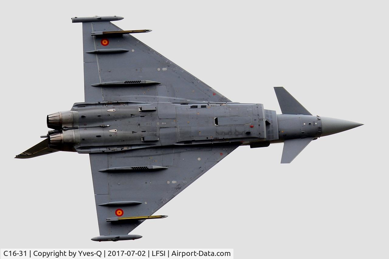 C16-31, Eurofighter EF-2000 Typhoon S C/N SS012, Eurofighter EF-2000 Typhoon S, On display, St Dizier-Robinson Air Base 113 (LFSI) Open day 2017
