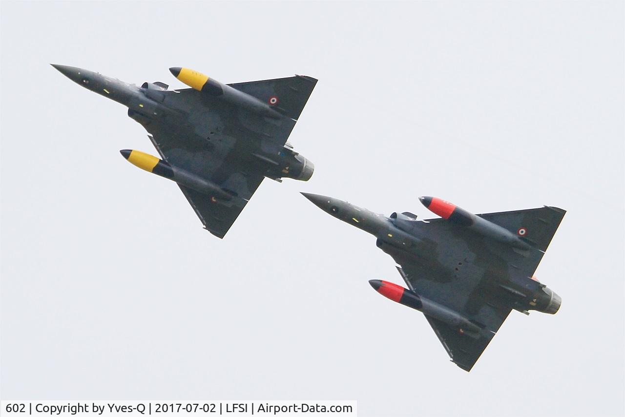 602, Dassault Mirage 2000D C/N 393, Dassault Mirage 2000D, Couteau Delta Tactical display, St Dizier-Robinson Air Base 113 (LFSI) Open day 2017