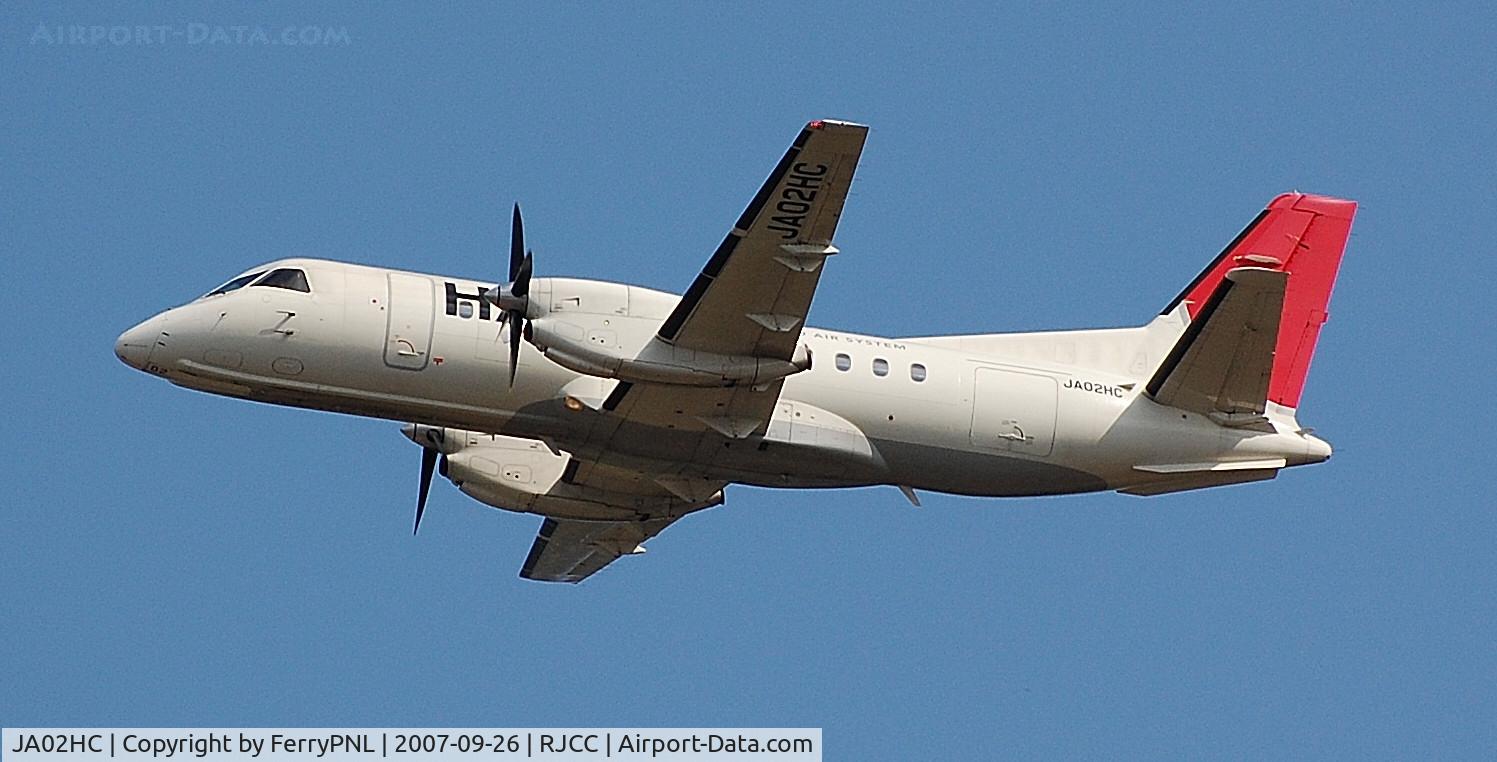 JA02HC, 1998 Saab 340B C/N 340B-440, Saab 340 departing