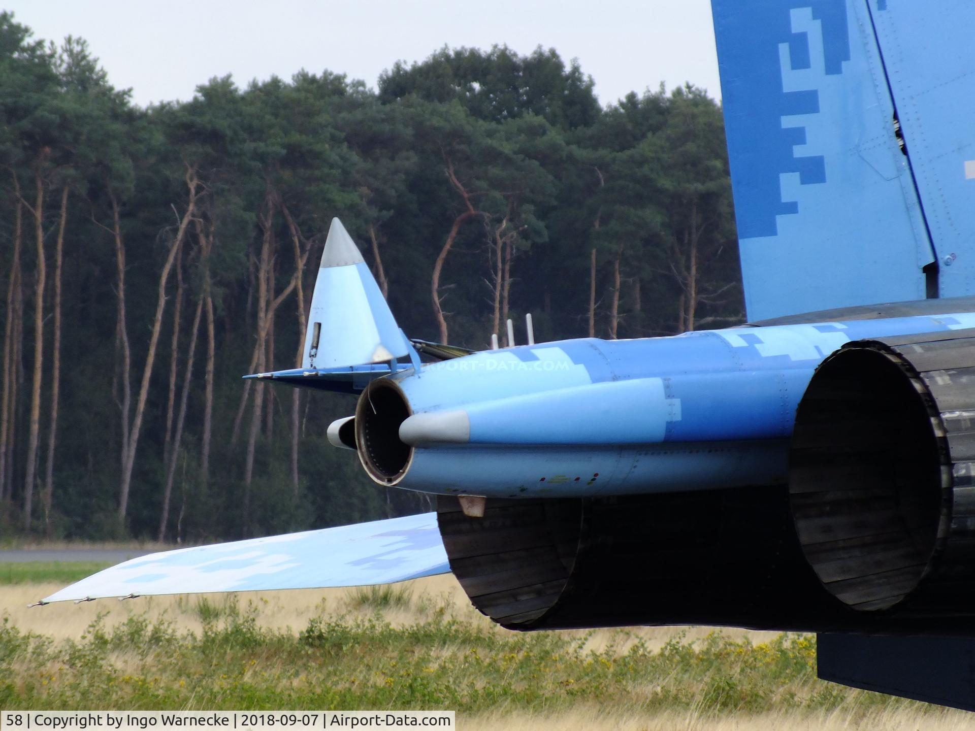 58, 1991 Sukhoi Su-27P Flanker B C/N 36911035612, Sukhoi Su-27P FLANKER-B of the Ukrainian AF at the 2018 BAFD spotters day, Kleine Brogel airbase