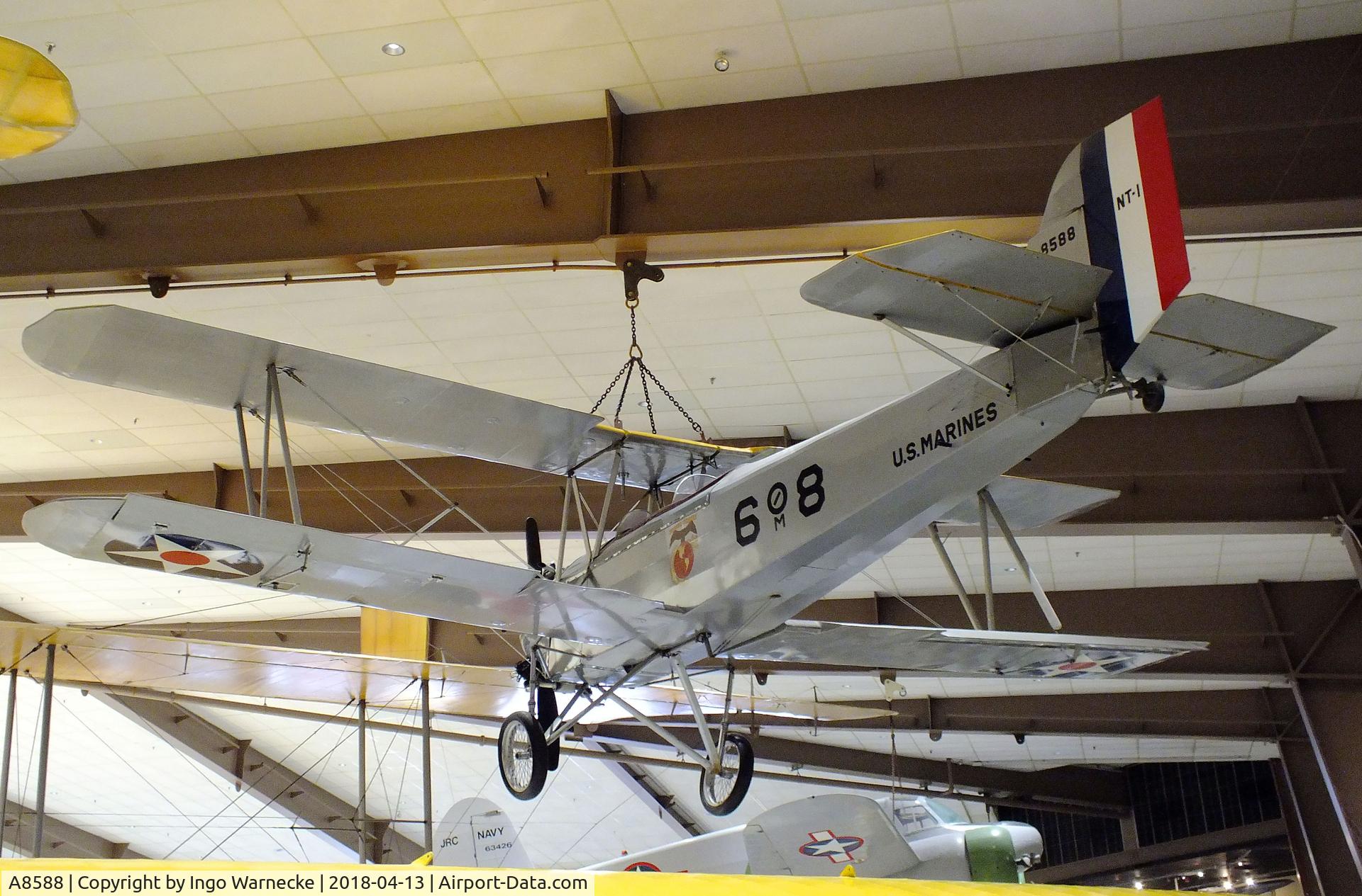 A8588, 1929 New Standard NT-1 C/N 1007, New Standard D-29 / NT-1 at the NMNA, Pensacola FL