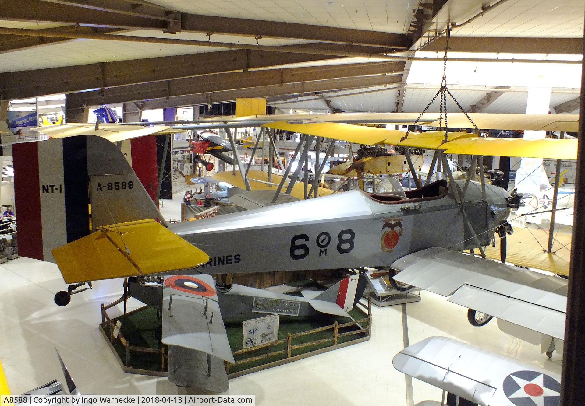 A8588, 1929 New Standard NT-1 C/N 1007, New Standard D-29 / NT-1 at the NMNA, Pensacola FL