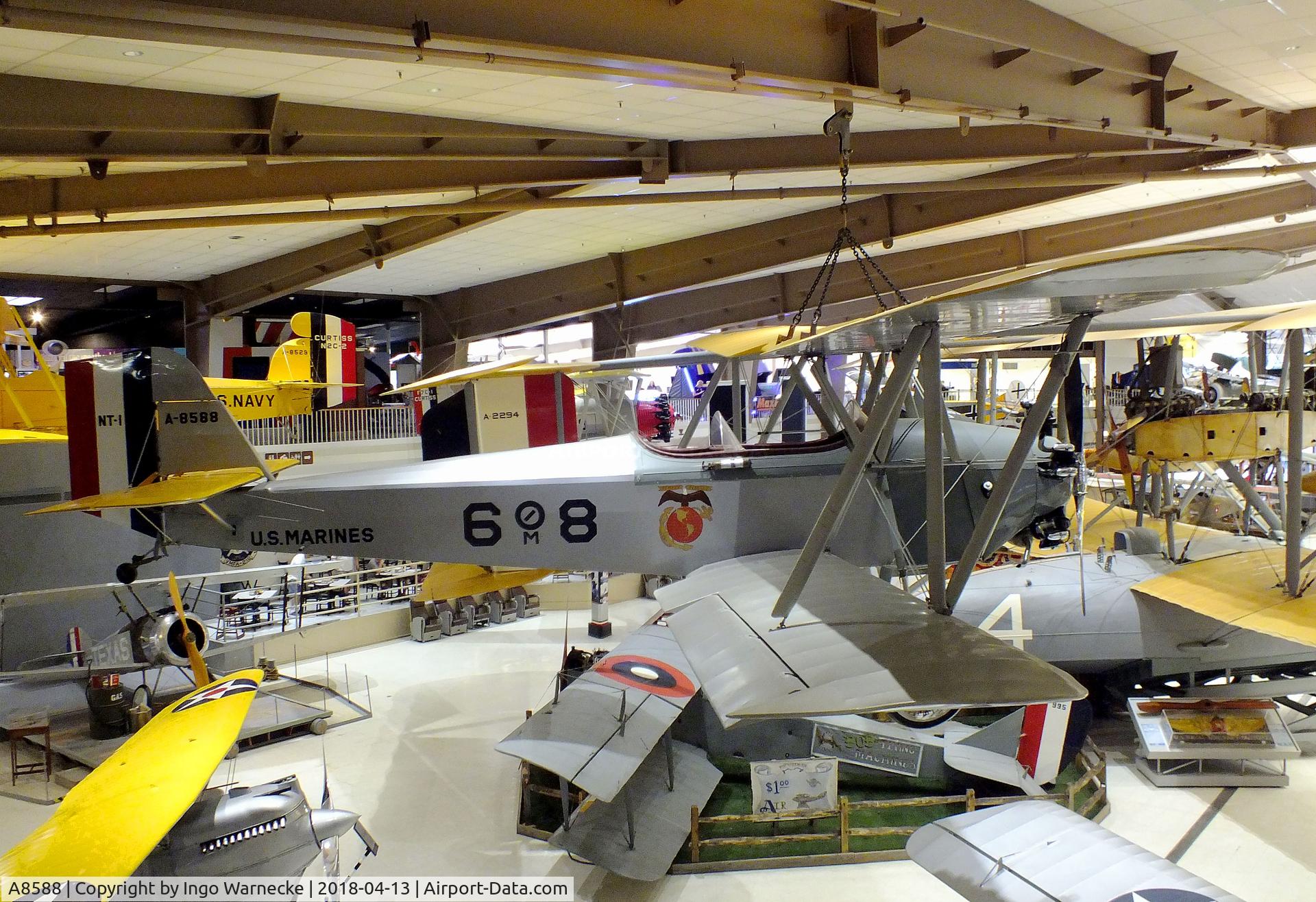 A8588, 1929 New Standard NT-1 C/N 1007, New Standard D-29 / NT-1 at the NMNA, Pensacola FL