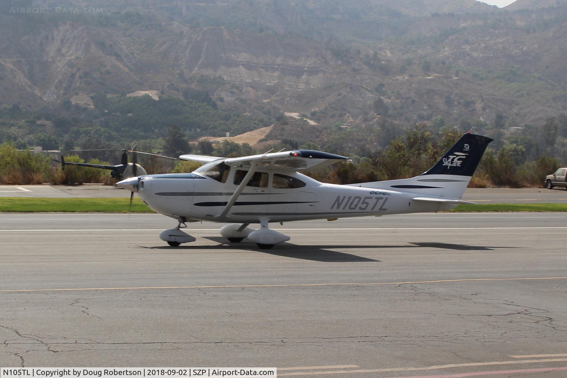 N105TL, 2003 Cessna T182T Turbo Skylane C/N T18208213, 2003 Cessna T182T TURBO SKYLANE, Lycoming TIO-540-AK1A 235 Hp, taxi back