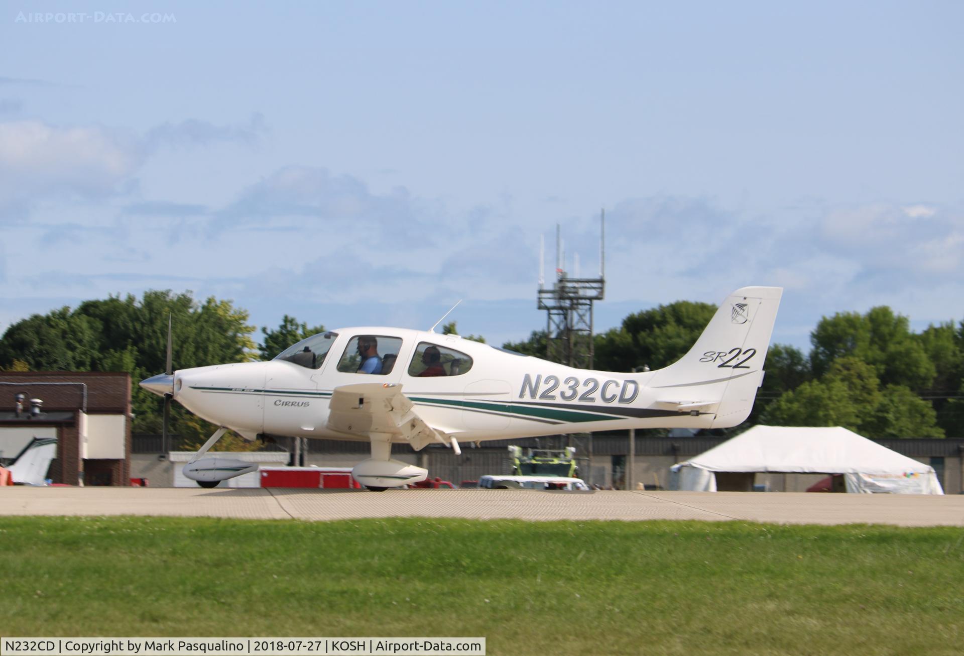 N232CD, 2002 Cirrus SR22 C/N 0187, Cirrus SR22