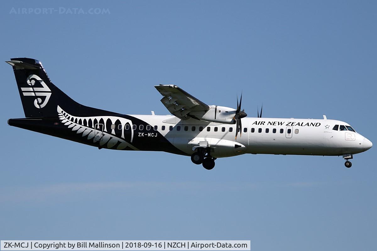 ZK-MCJ, 1999 ATR 72-212A C/N 624, NZ5708 from IVC