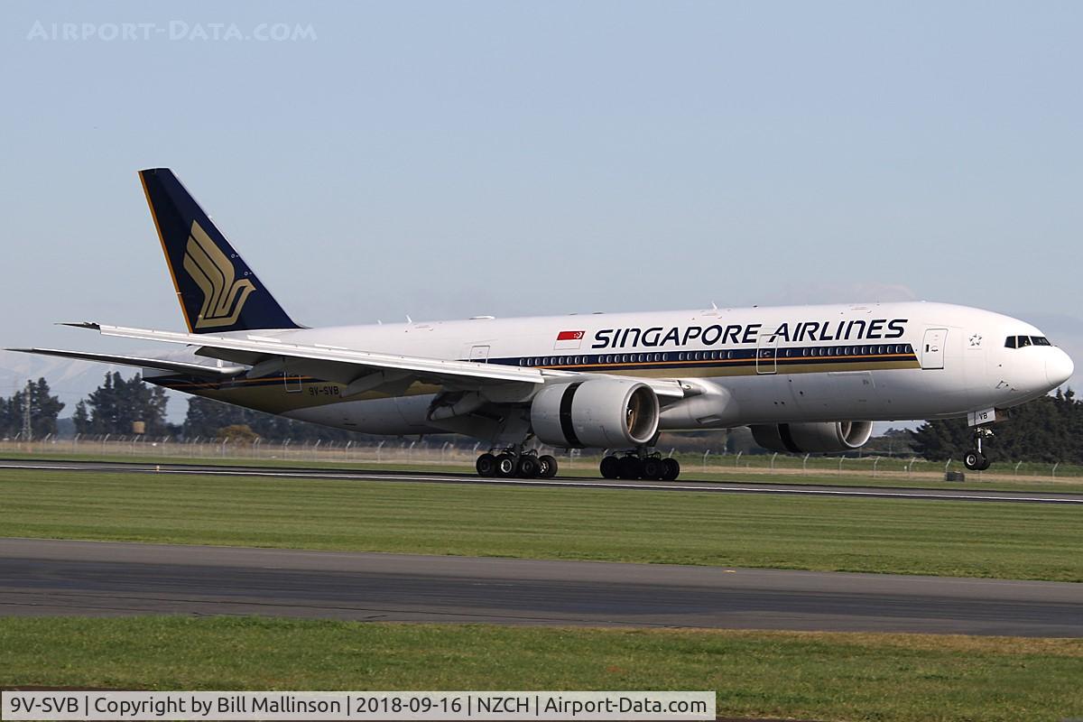 9V-SVB, 2001 Boeing 777-212/ER C/N 28525, SQ297 from SIN