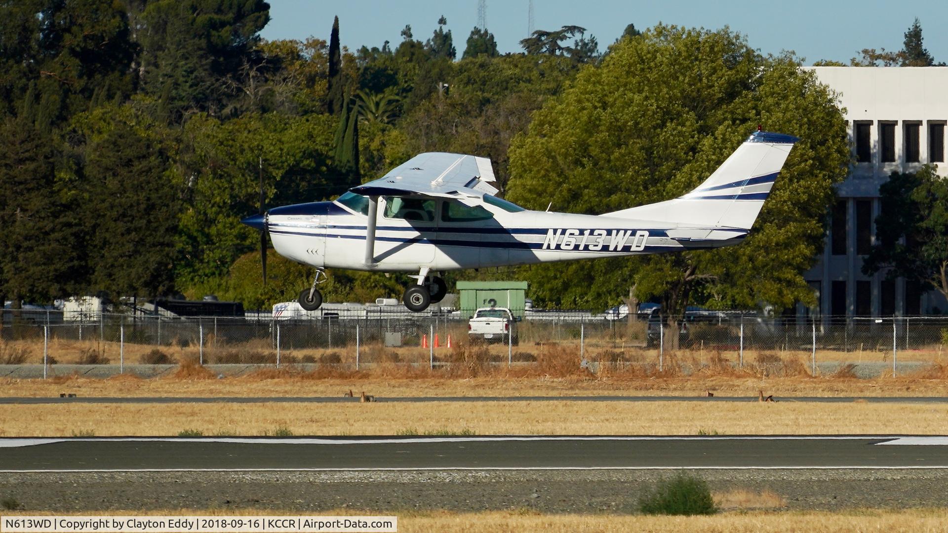 N613WD, 1969 Cessna 182M Skylane C/N 18259805, Buchanan Field Concord California 2018.
