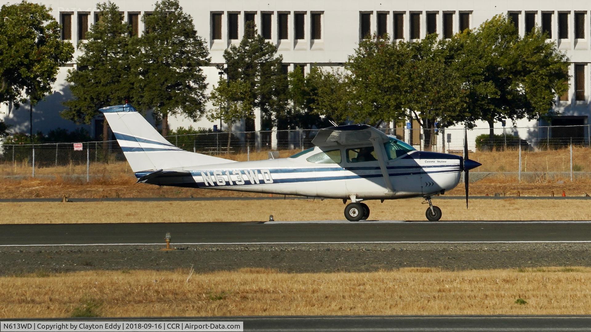 N613WD, 1969 Cessna 182M Skylane C/N 18259805, Buchanan Field Concord California 2018.