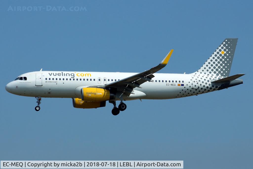 EC-MEQ, 2015 Airbus A320-232 C/N 6483, Landing