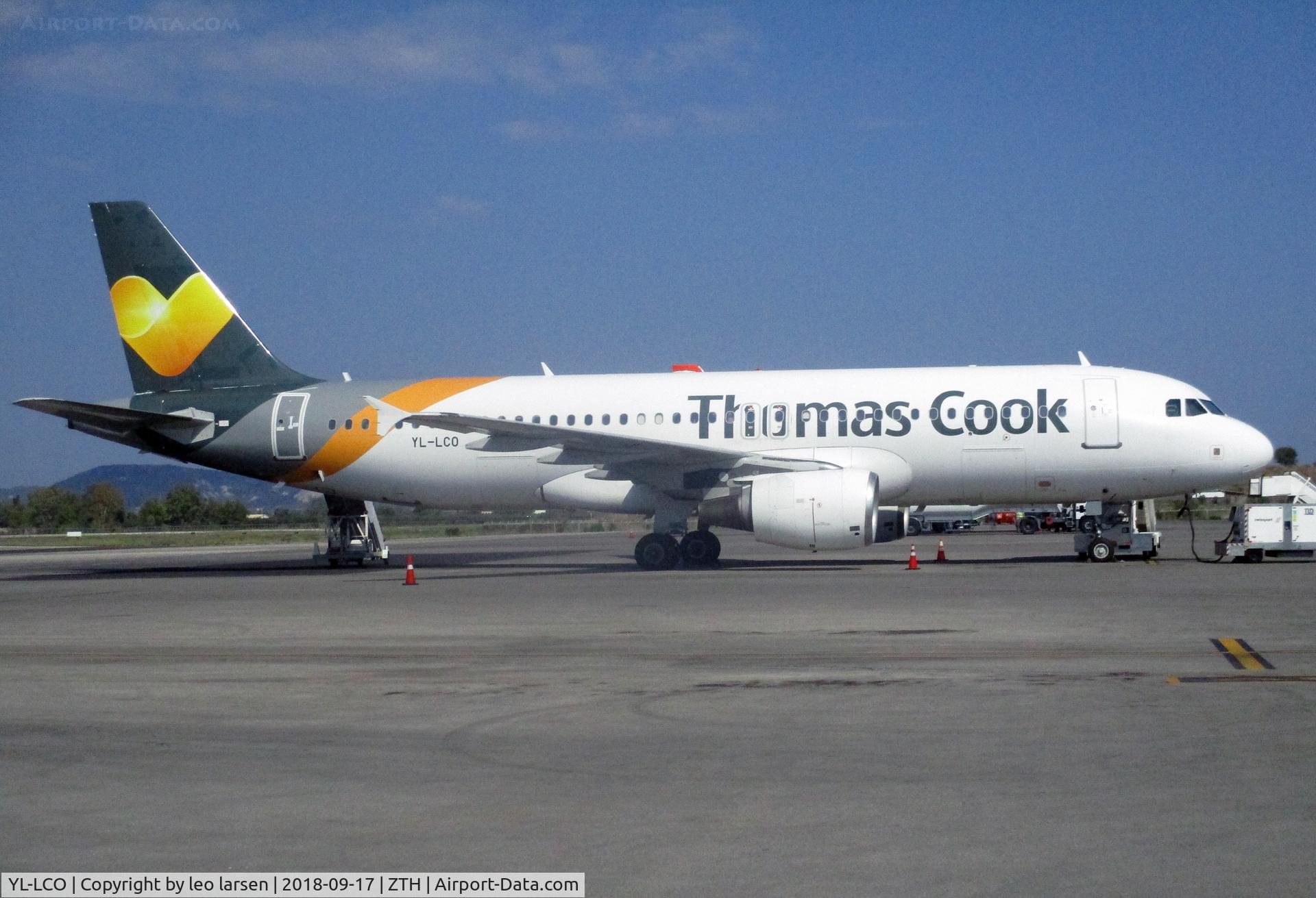 YL-LCO, 2002 Airbus A320-214 C/N 1873, Zakynthos Greece 17.9.2018