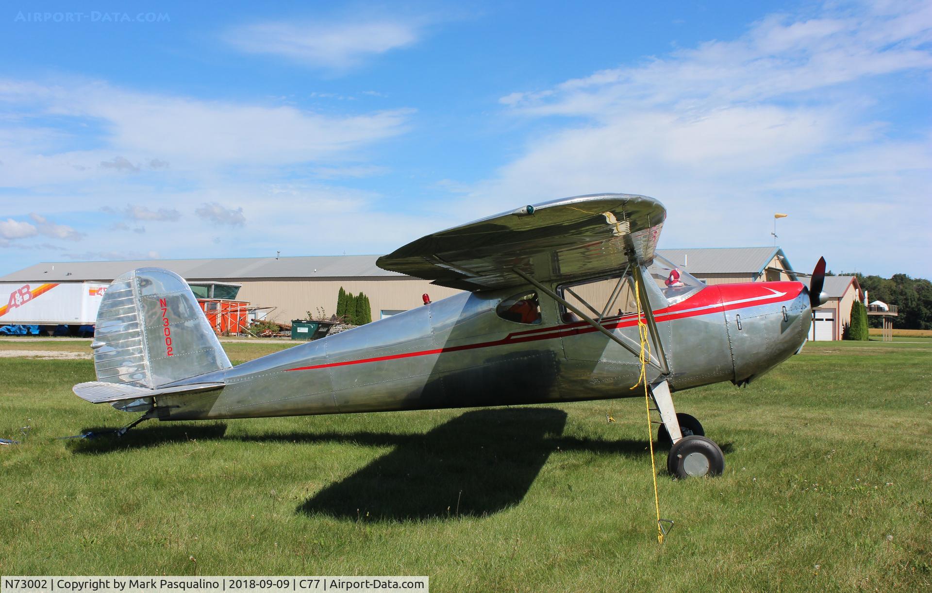 N73002, 1946 Cessna 140 C/N 10207, Cessna 140
