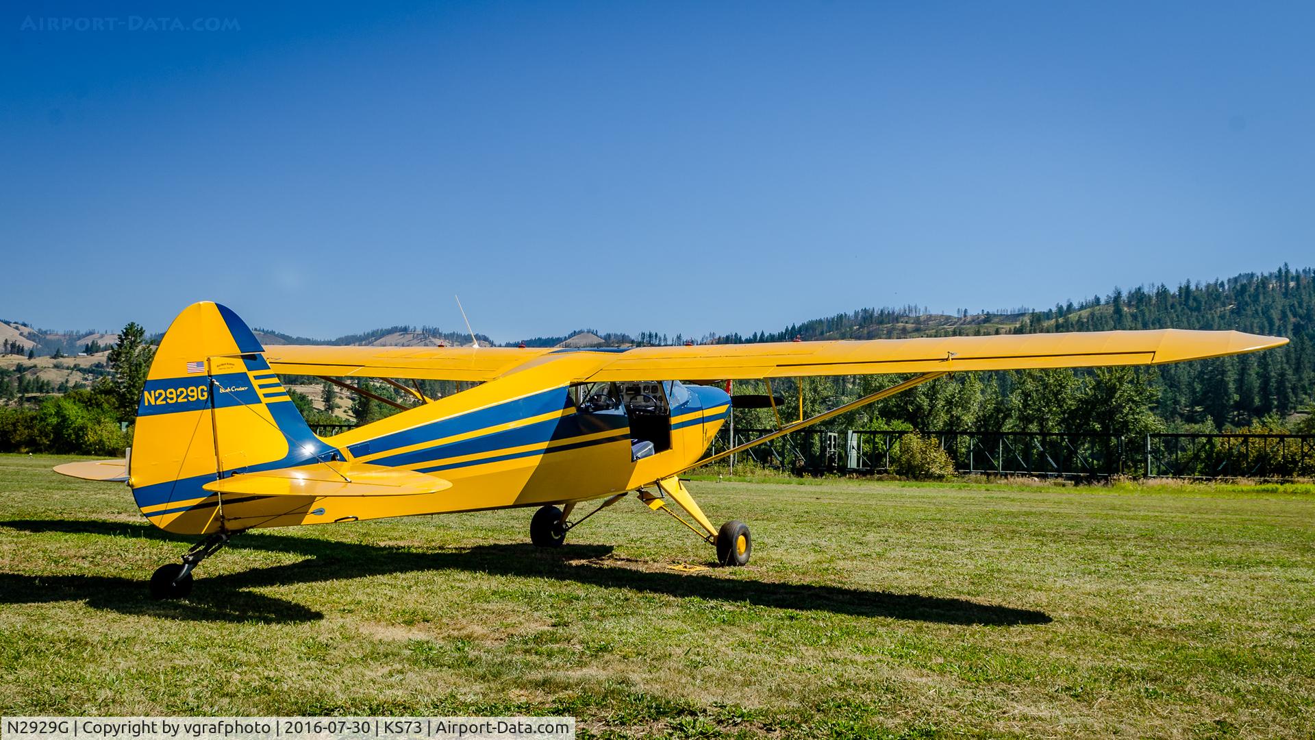 N2929G, 1959 Callair A-6 C/N 284, Bushcruiser @ Kamiah Municipal (KS73)