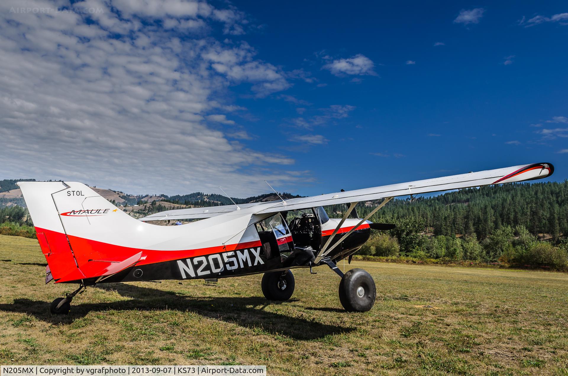N205MX, 1999 Maule M-8-235 C/N 15006C, Clearwater Valley Aero Club Fly-In 2016