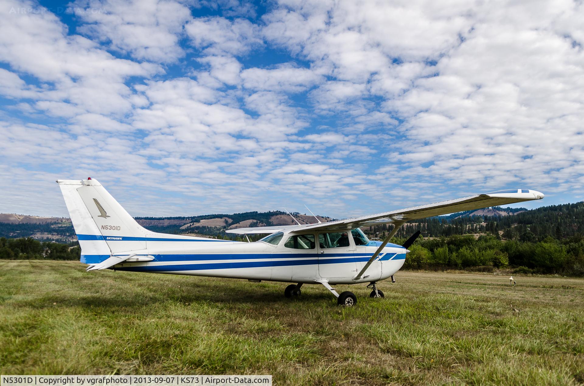 N5301D, 1979 Cessna 172N C/N 17272503, At  CVAC Kamiah, ID Fly-In